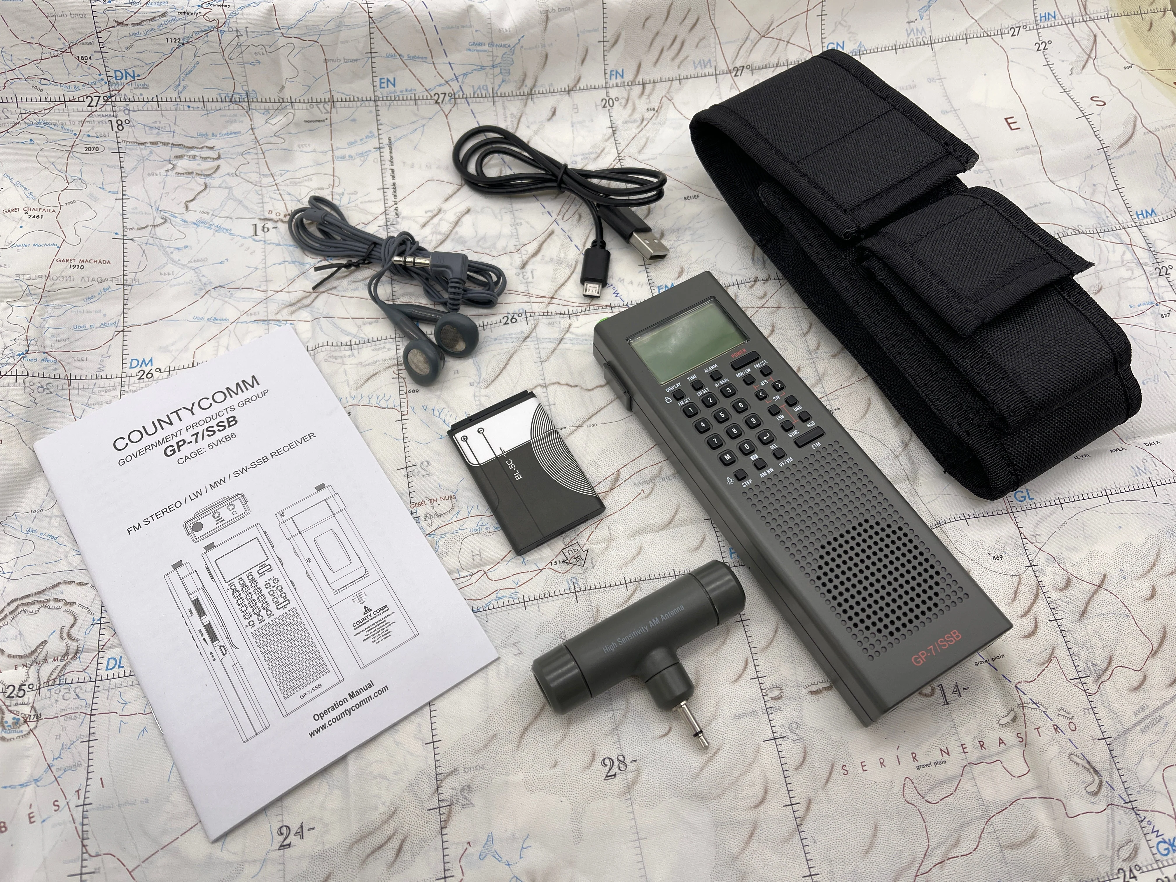 GOV. MIL Pack - CountyComm GP-7 SSB ( GEN 5 With USB-C - New 2025 Batch ) General Purpose Radio! - Image 4