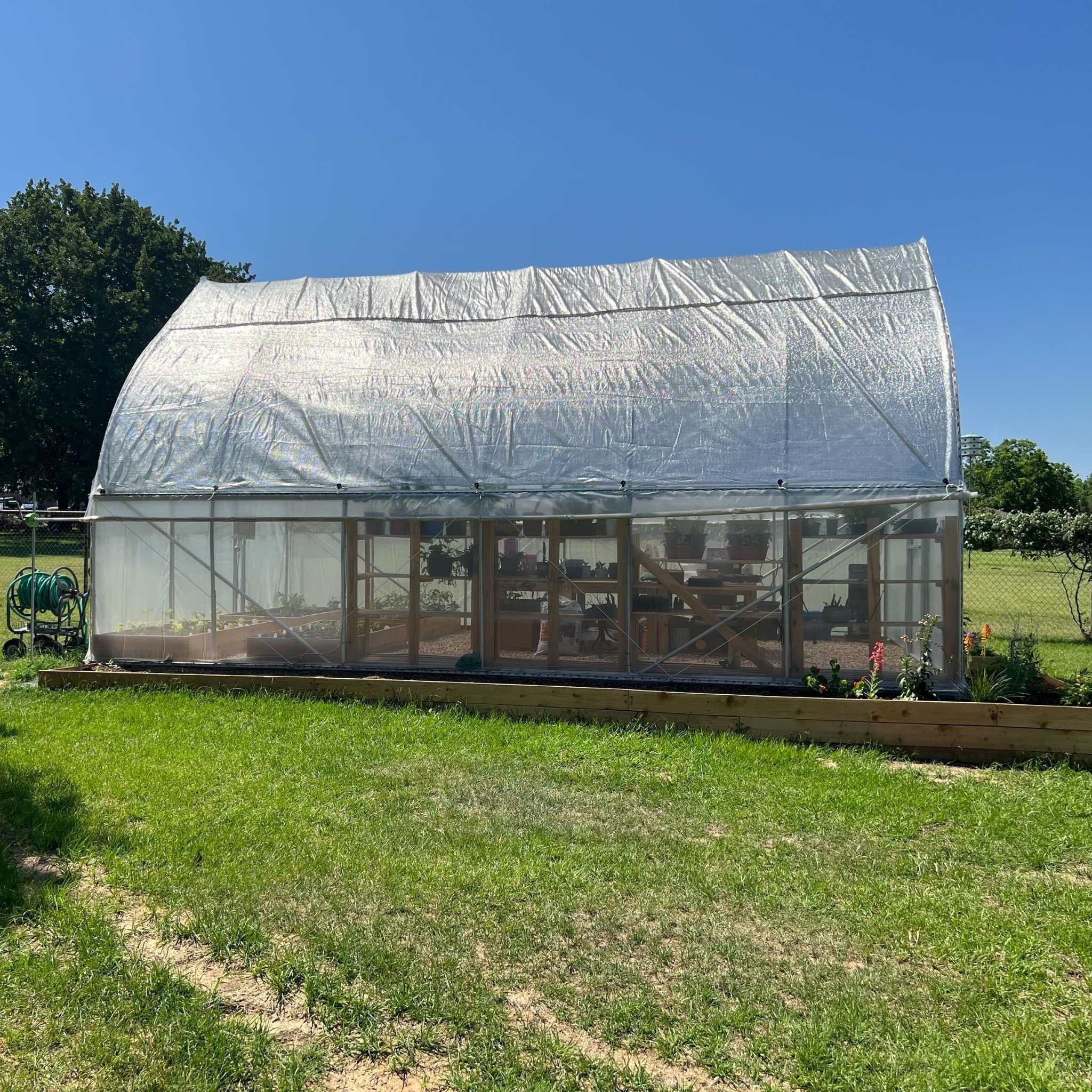 Greenhouse Aluminum White Shade Cloth- 50% - Image 8