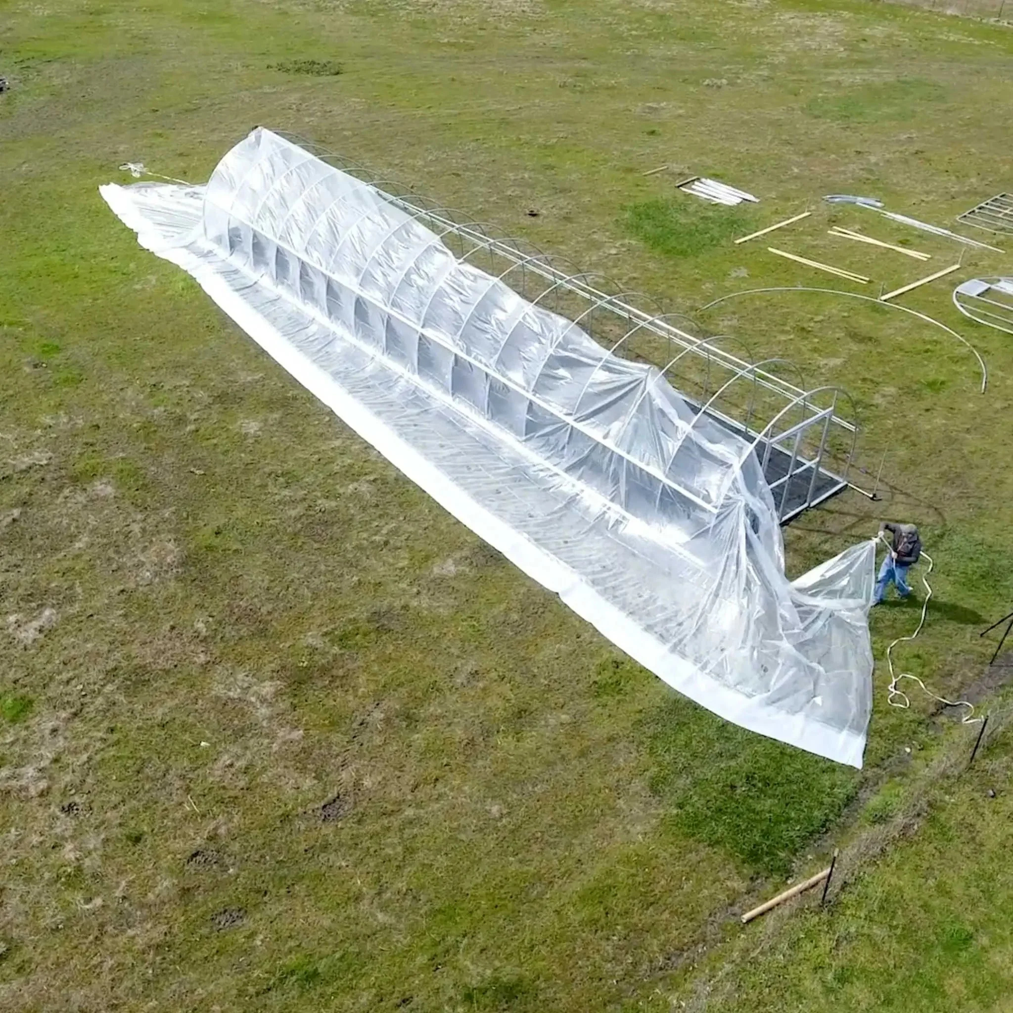 Greenhouse Plastic 6 Mil Clear - Image 3