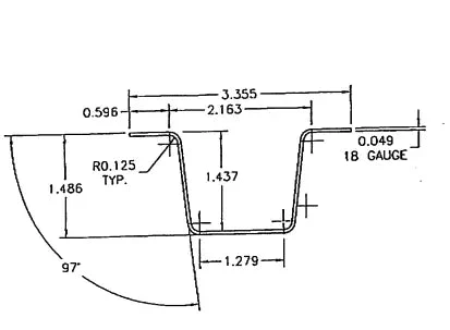 Greenhouse Steel Hip and Brace Channel - Image 4