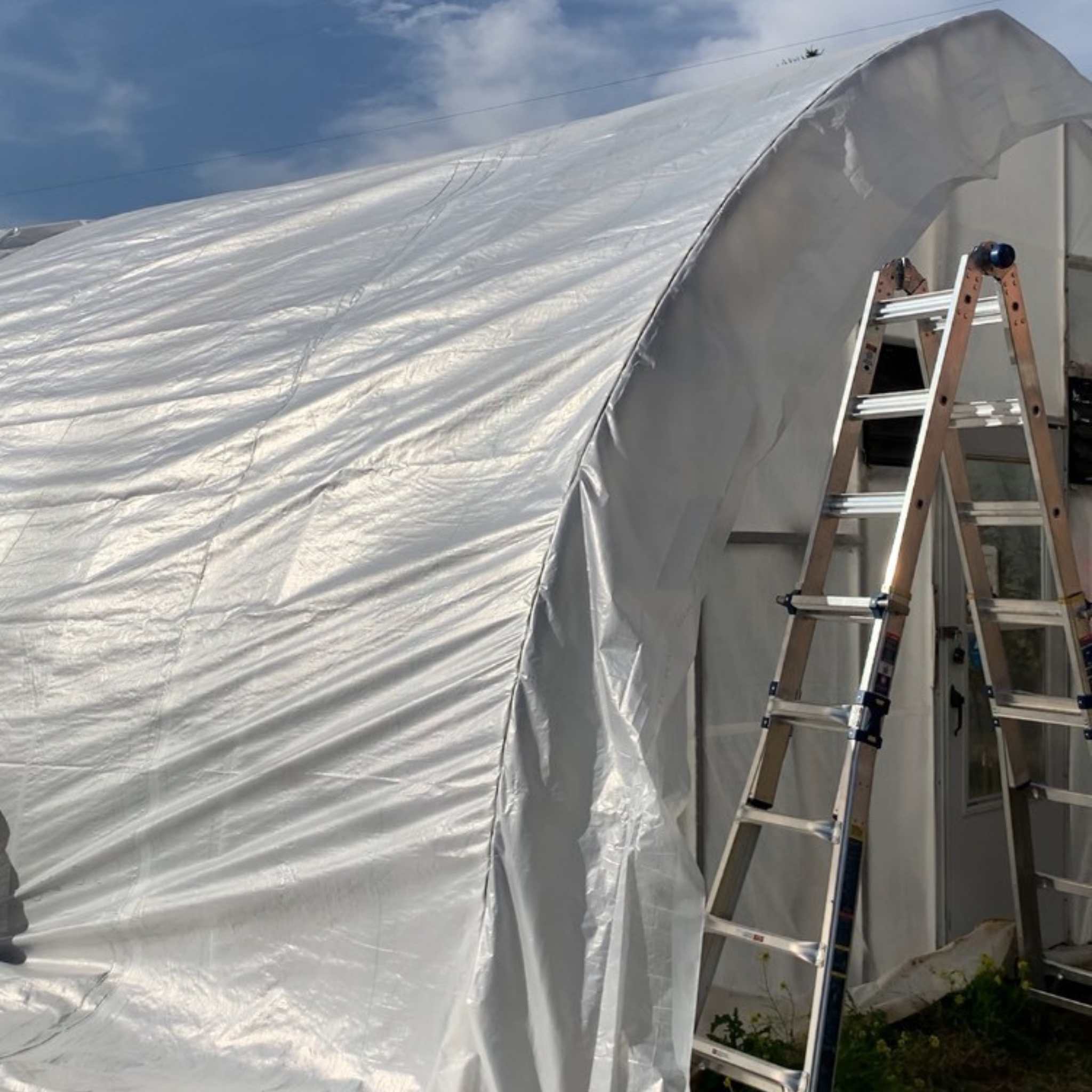 Greenhouse Woven Plastic 11 mil- Solarig 182 - Image 2
