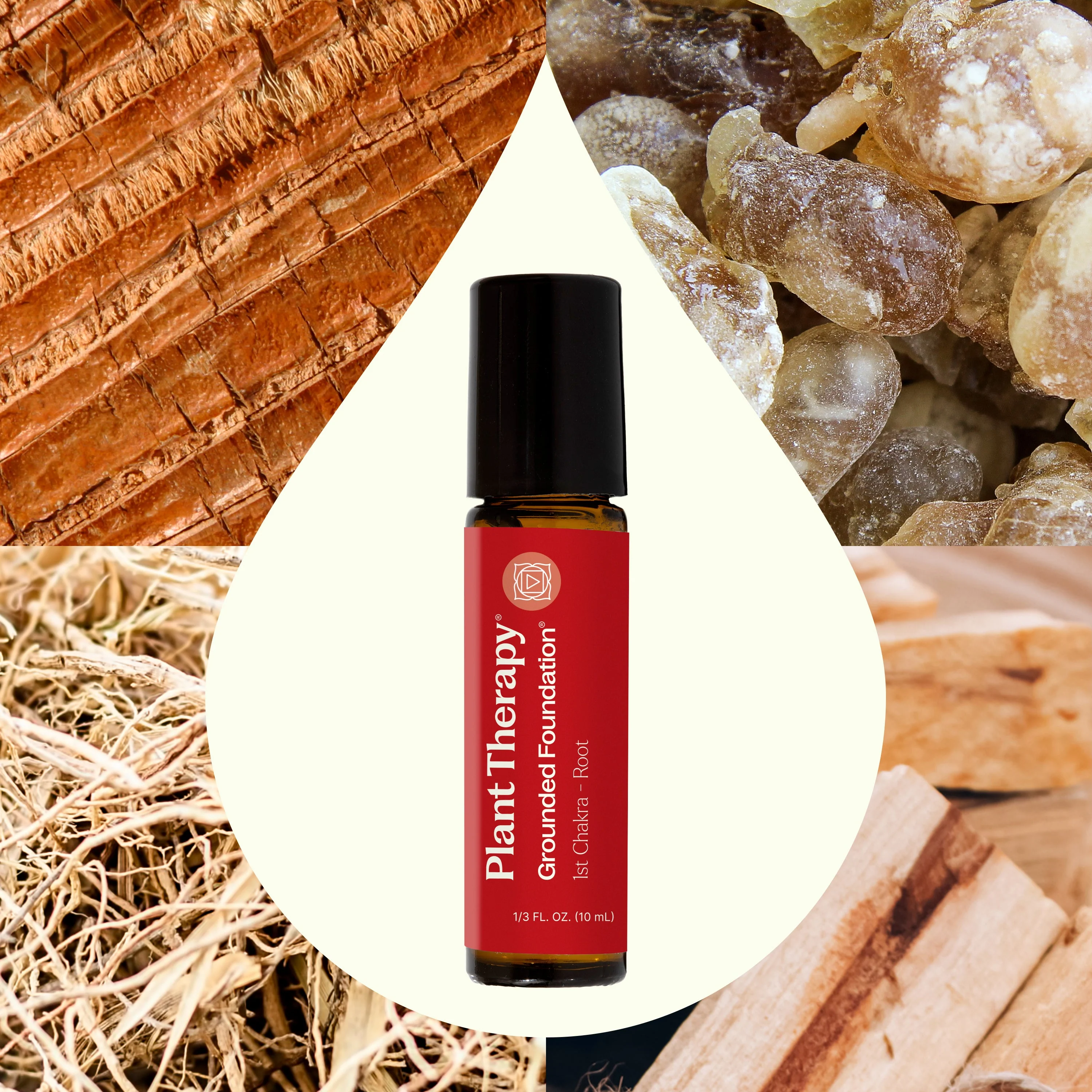 Grounded Foundation (Root Chakra) Essential Oil Pre-Diluted Roll-On - Image 2