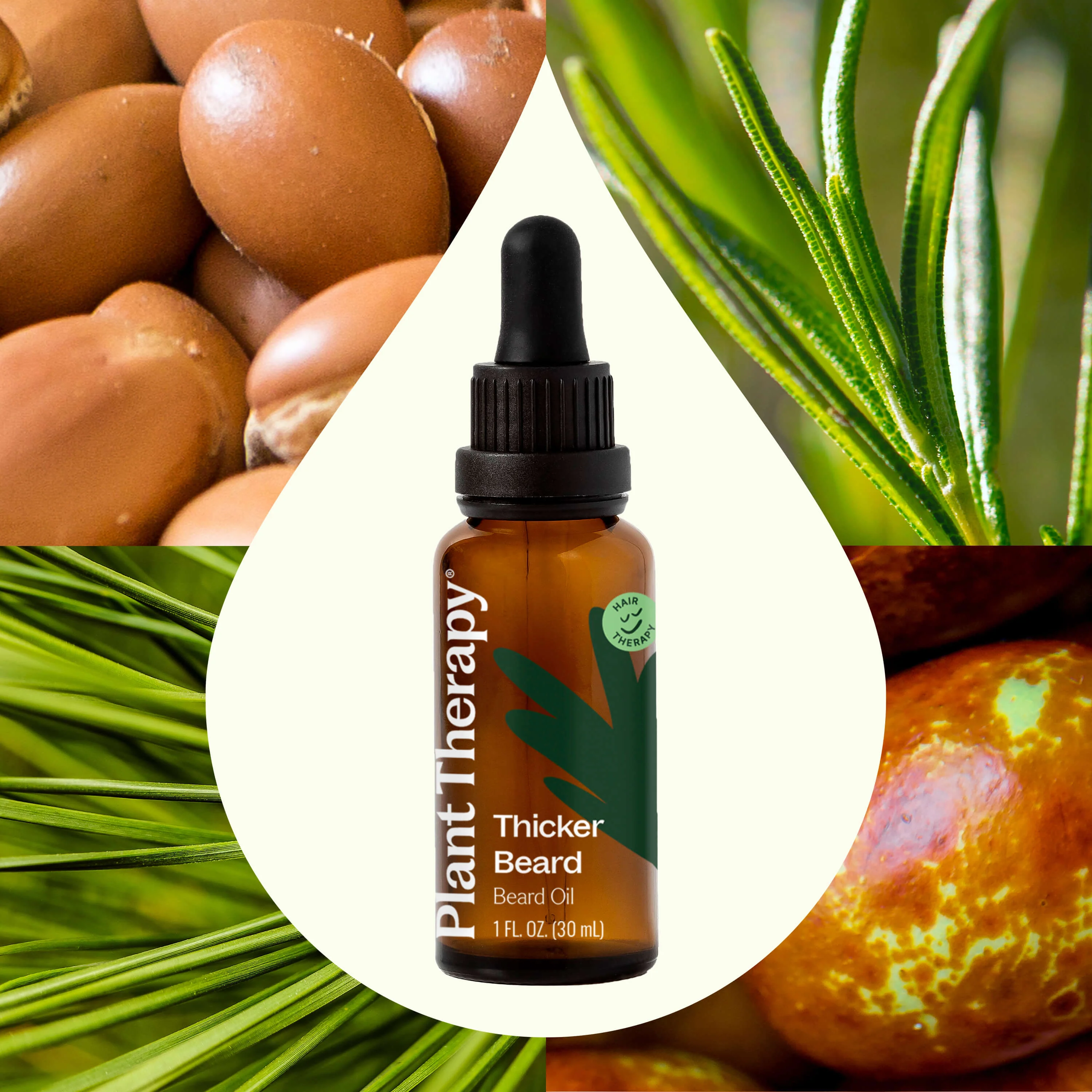 Hair Therapy Thicker Beard - Beard Oil - Image 2