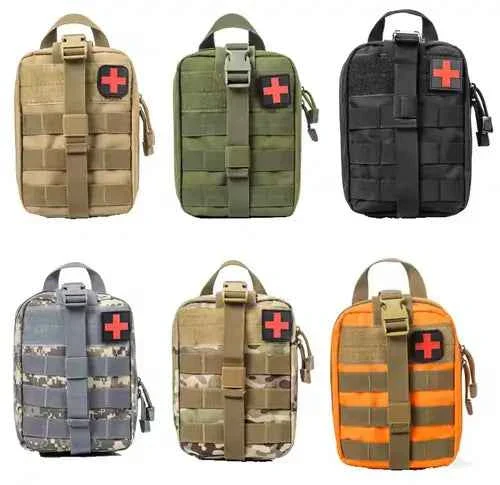 Ham Radio Go Bag with Tear-Away Velcro Back - Molle Compatible, Multi-Pocket Design for Radios, Cables, and Gear - Image 3