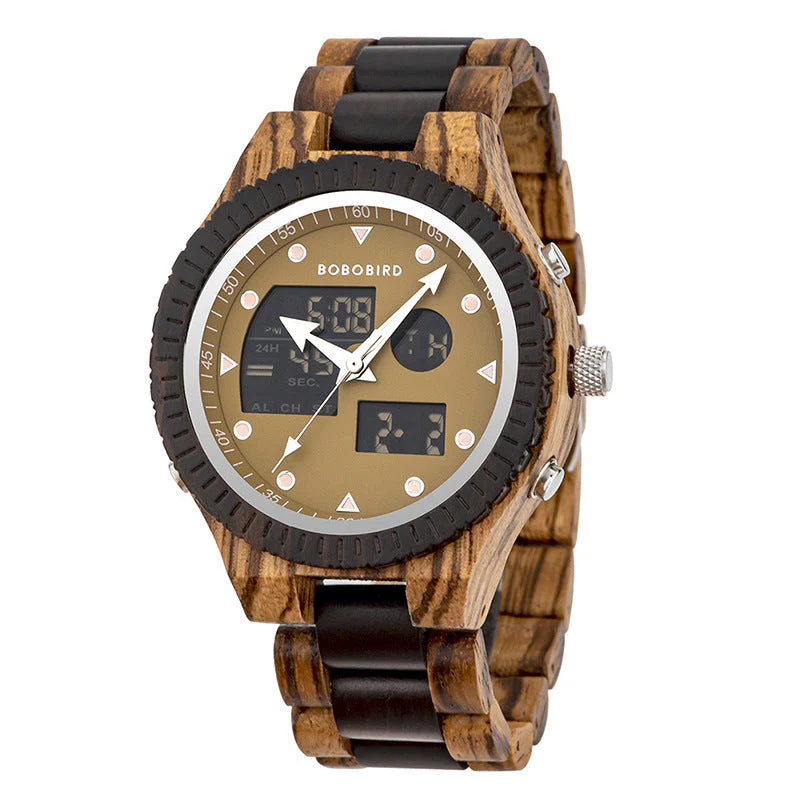 Handcrafted Casual Wooden Watch for Modern Style - Image 3