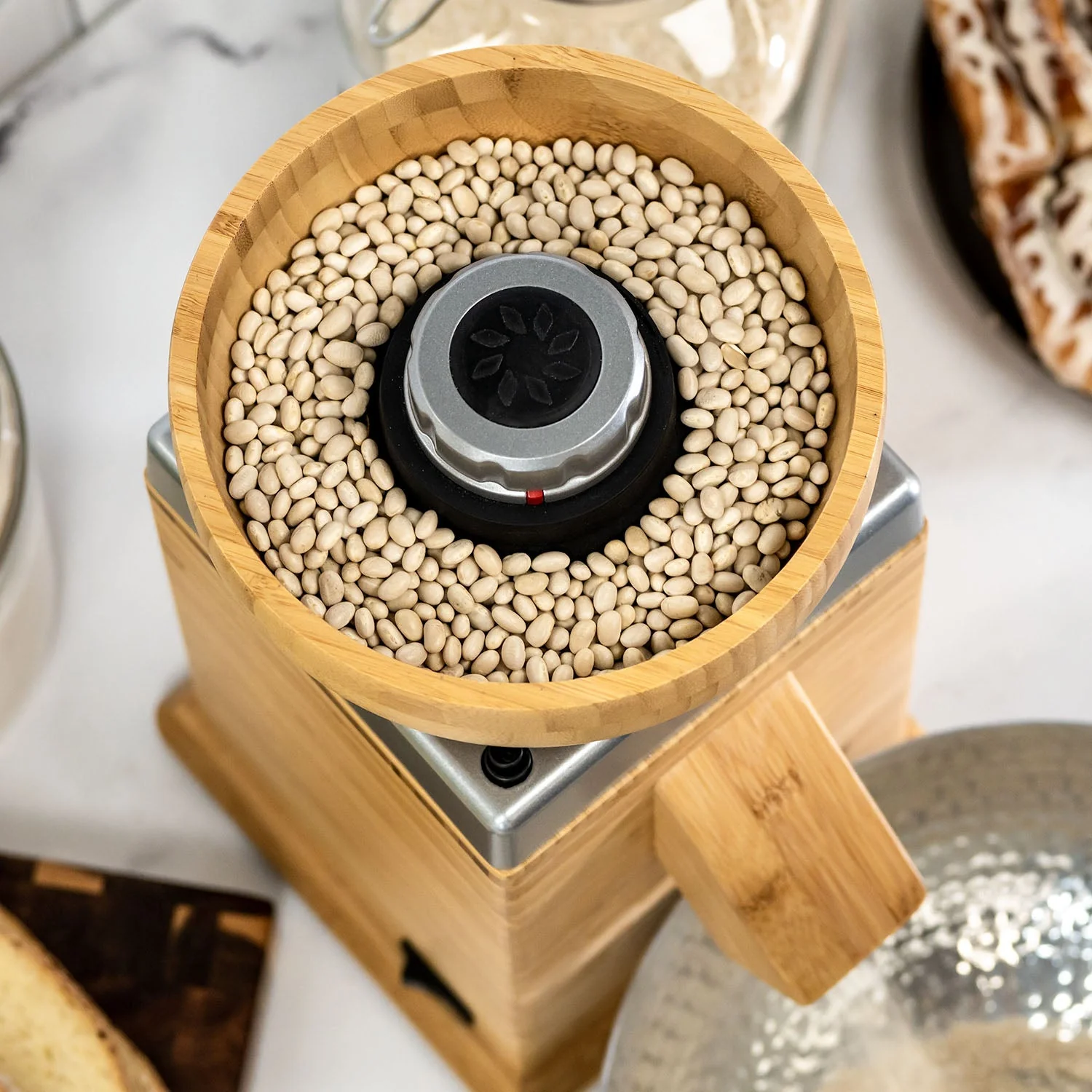 Harvest Grain Mill - Silver - Image 3