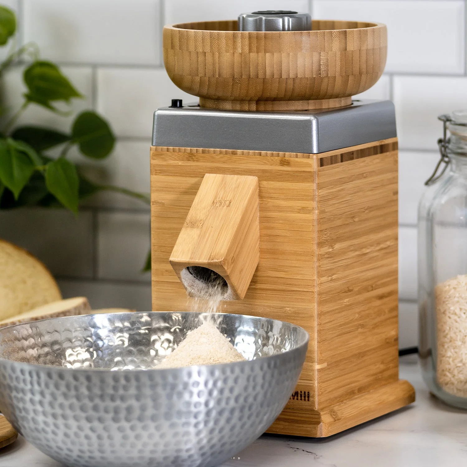 Harvest Grain Mill - Silver - Image 4