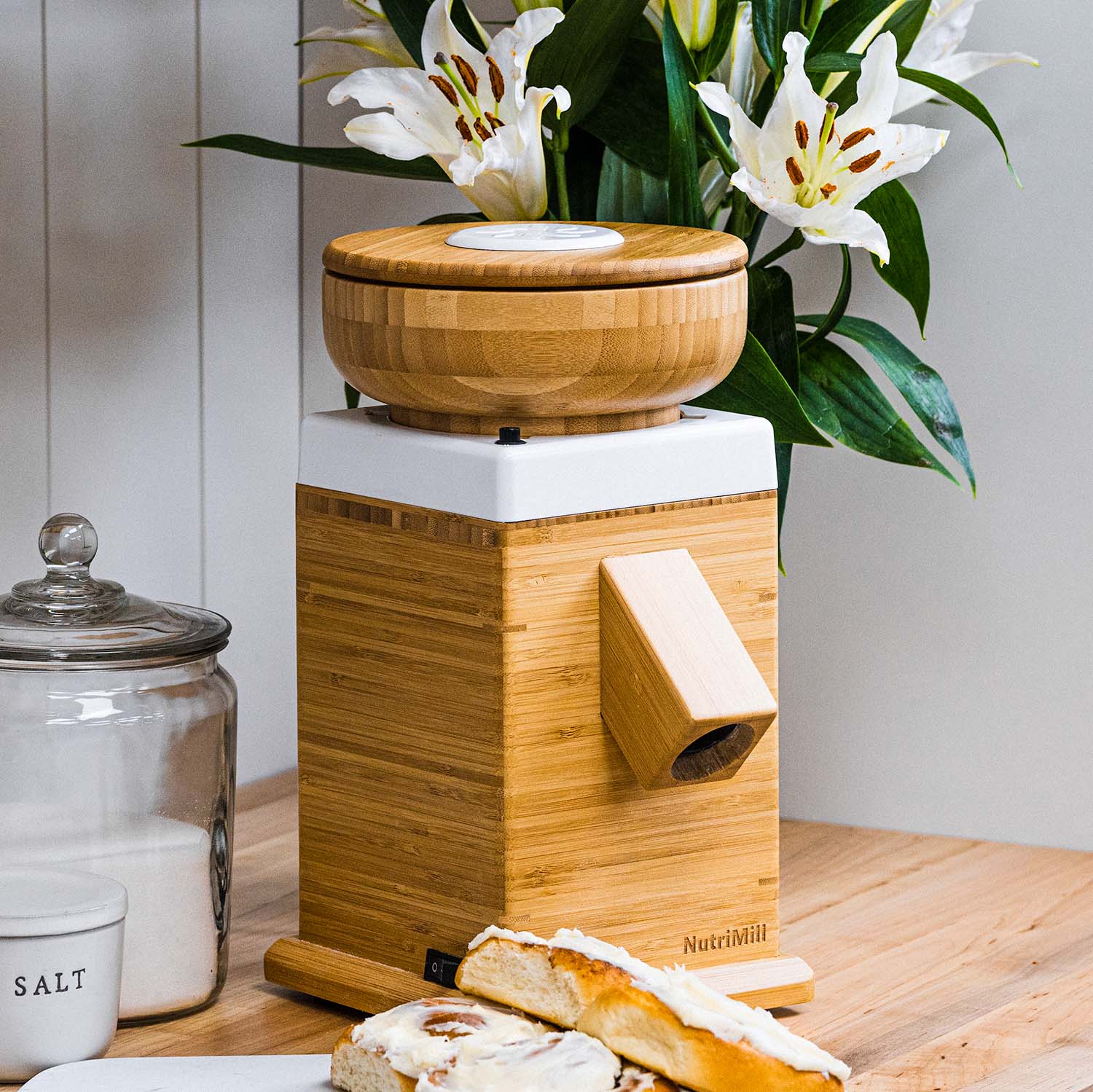 Harvest Grain Mill - White - Image 3