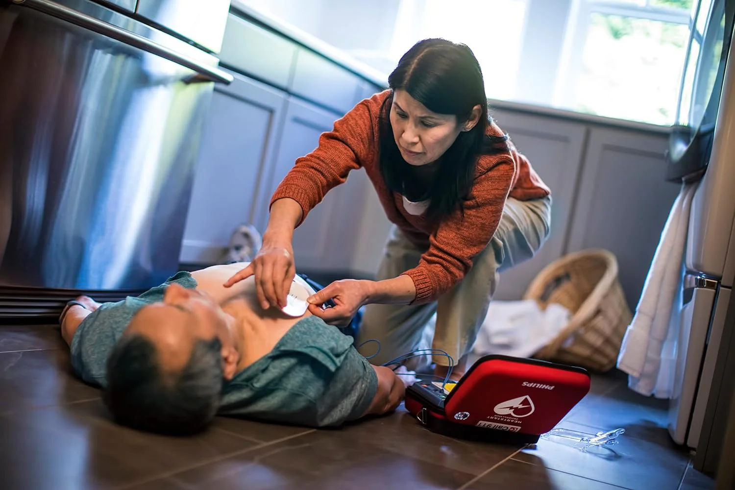 HeartStart Philips AED Defibrillator with Slim Carry Case - Image 7