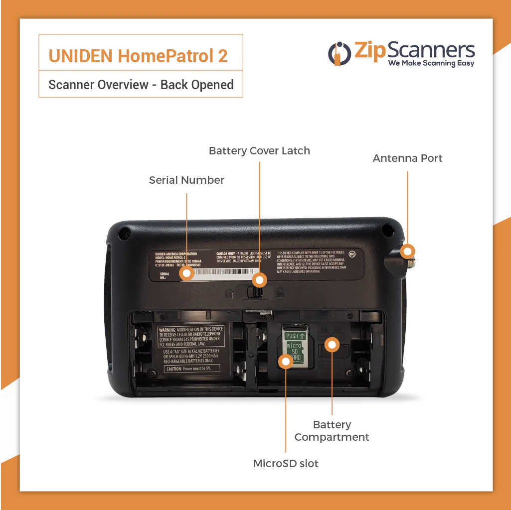 HomePatrol 2 Uniden Police Scanner - Image 4