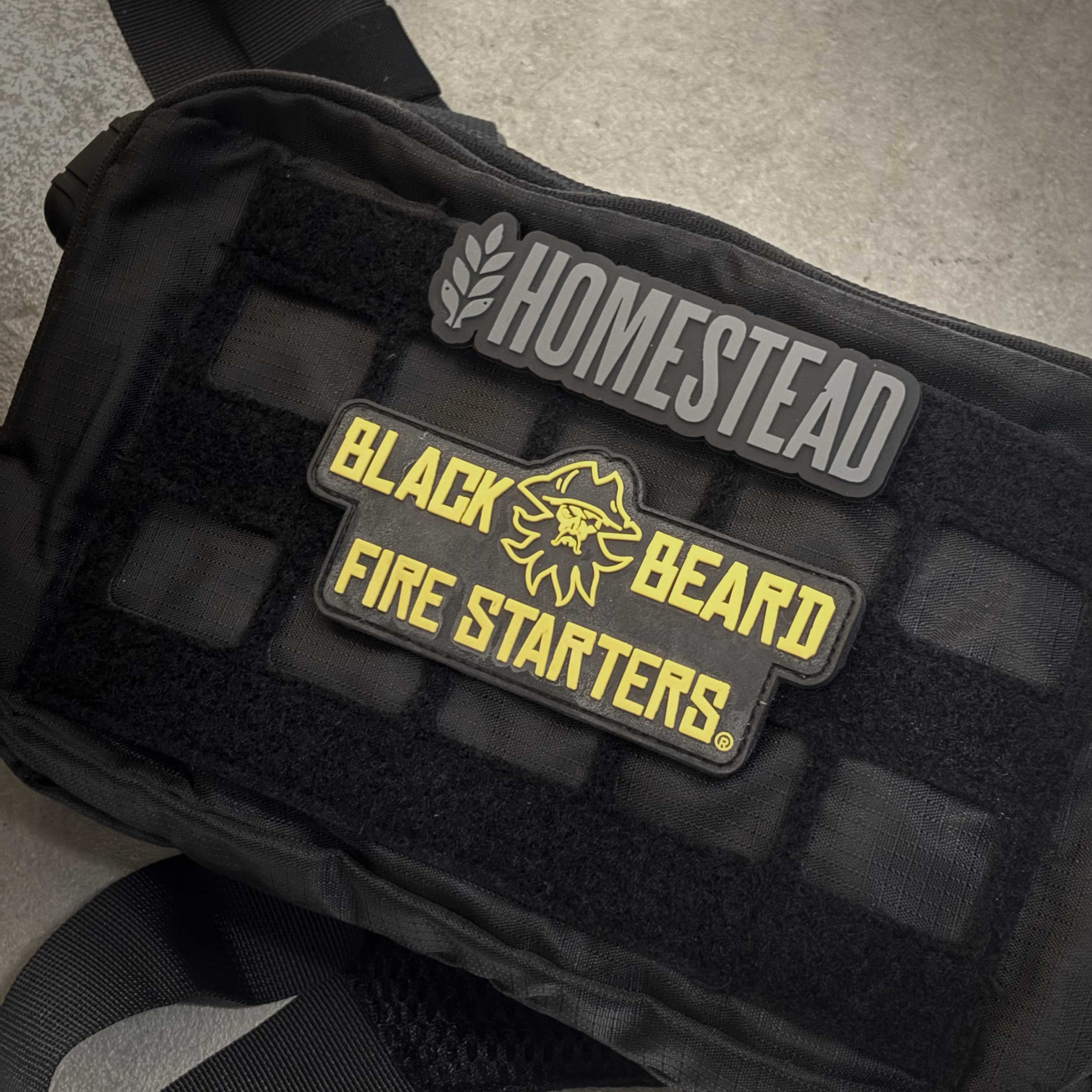 Homestead PVC Logo Patch w/ Hook & Loop - Image 2