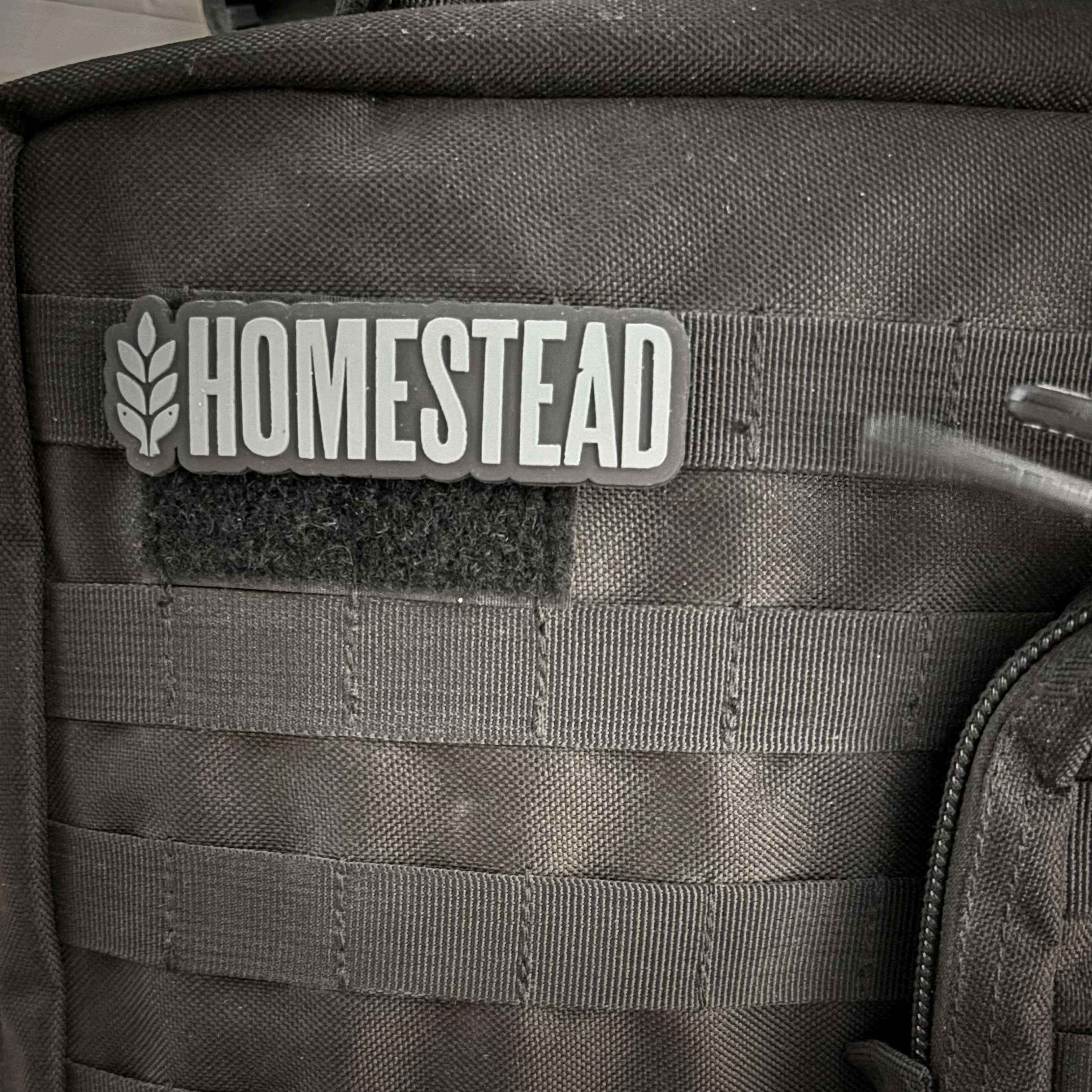 Homestead PVC Logo Patch w/ Hook & Loop - Image 3