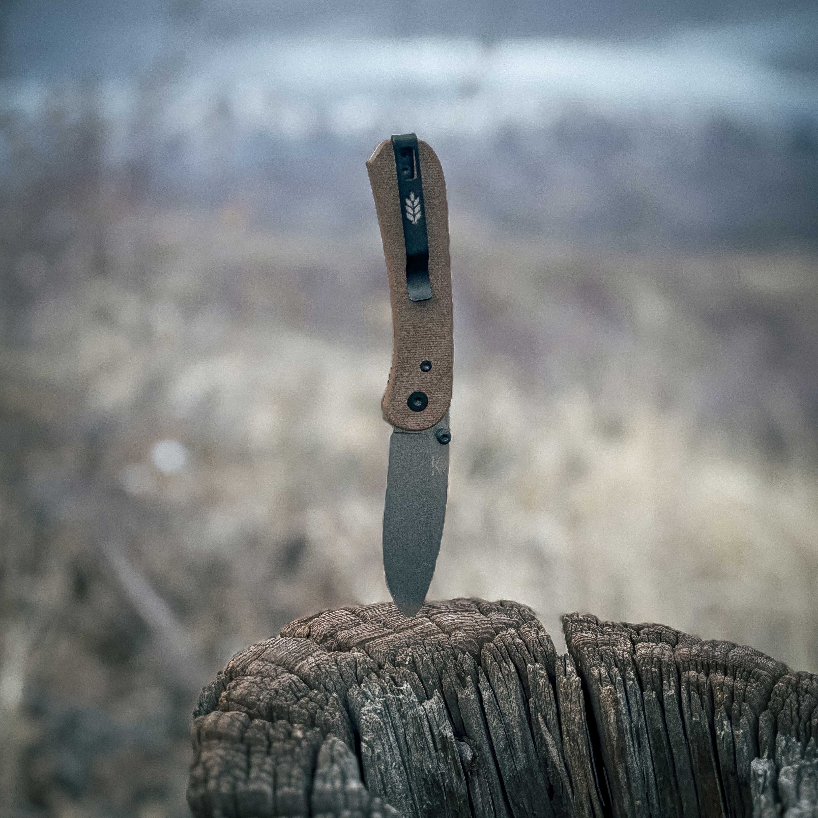Homestead Special Edition Lander 1 Pocket Knife - Black D2 Steel - Image 2