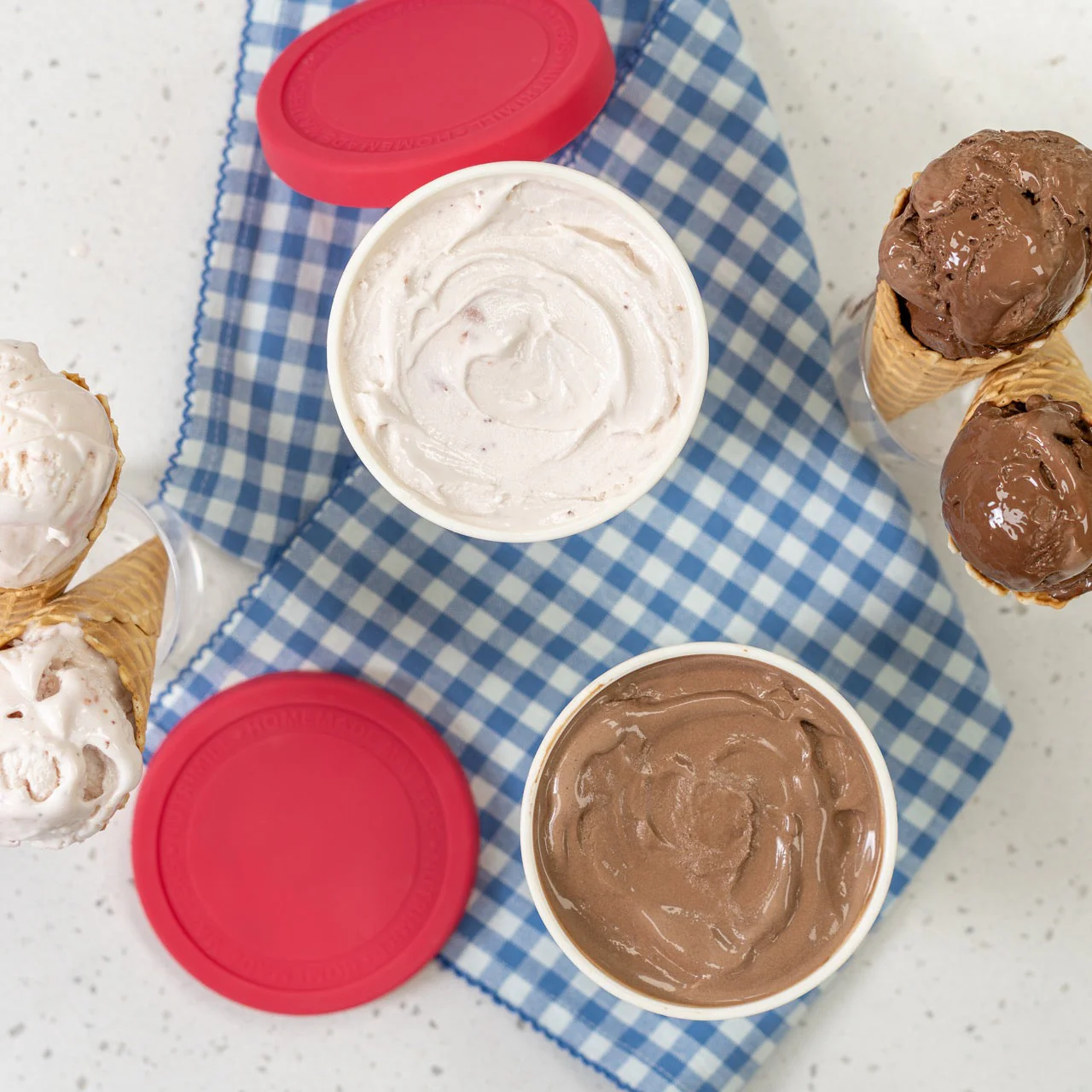 Ice Cream Containers - 1 Quart (2-Pack) - Image 2