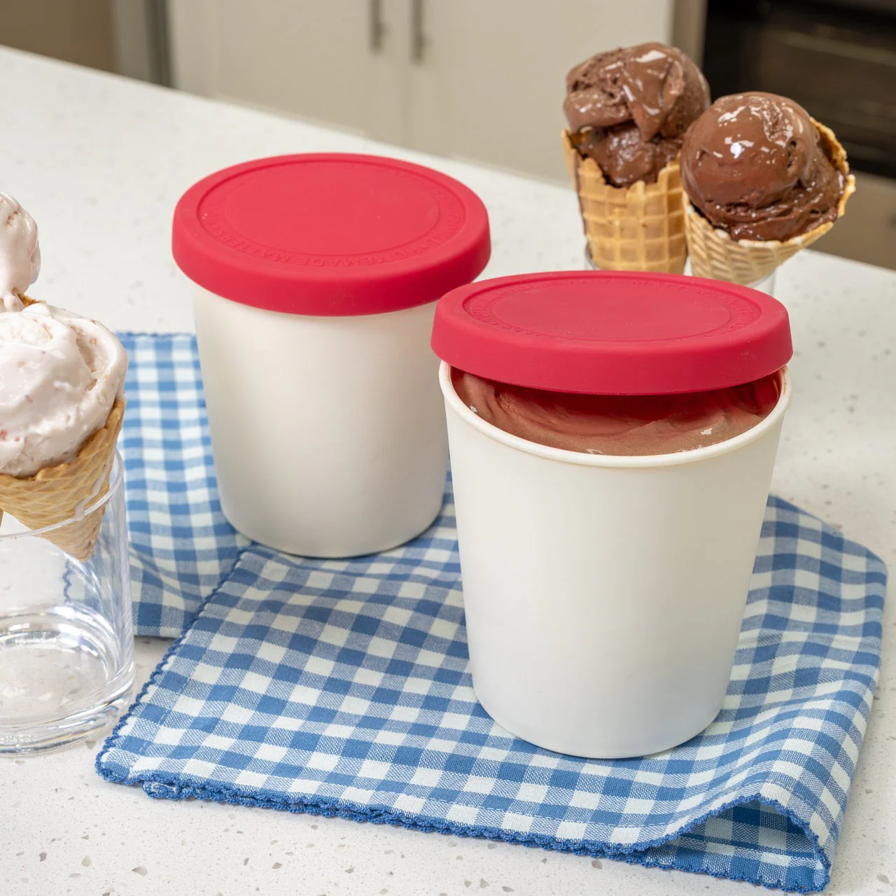 Ice Cream Containers - 1 Quart (2-Pack) - Image 4