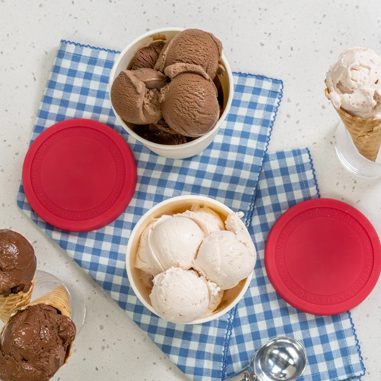 Ice Cream Containers - 1 Quart (2-Pack) - Image 6