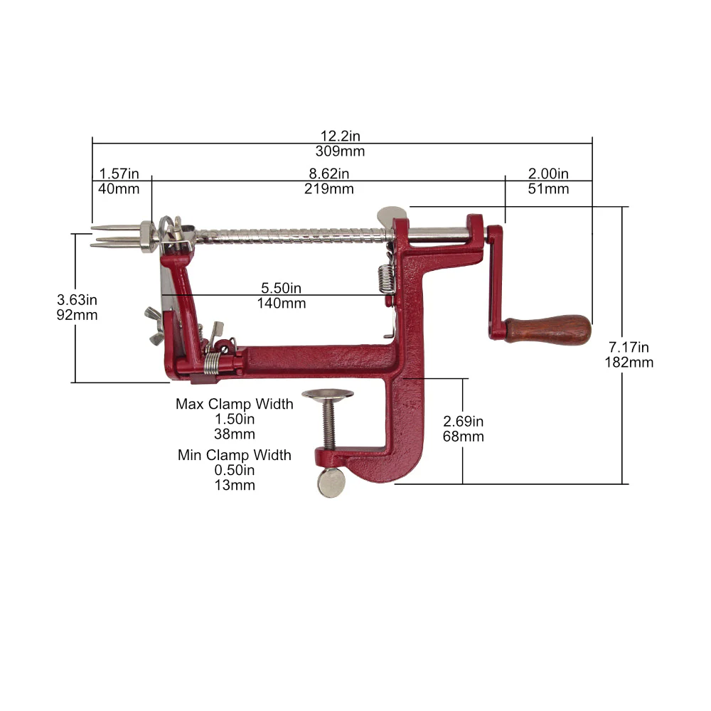 Johnny Apple Peeler - Clamp Base - Image 2