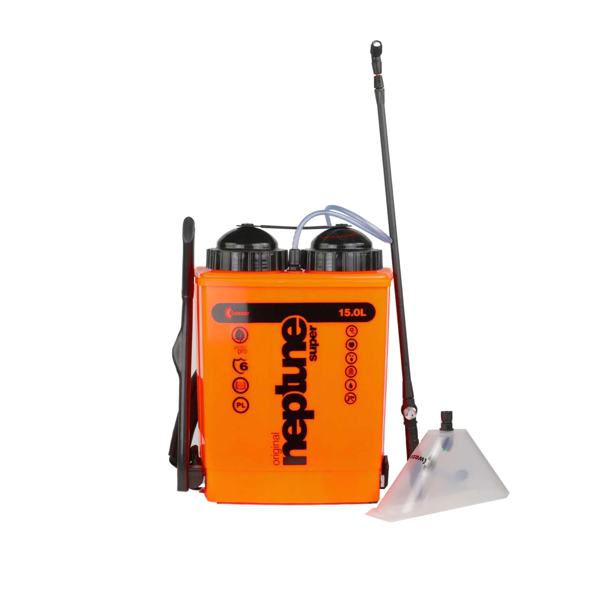 Kwazar Neptune Commercial 15L Backpack Sprayer | Manual & Electric Options - Image 4