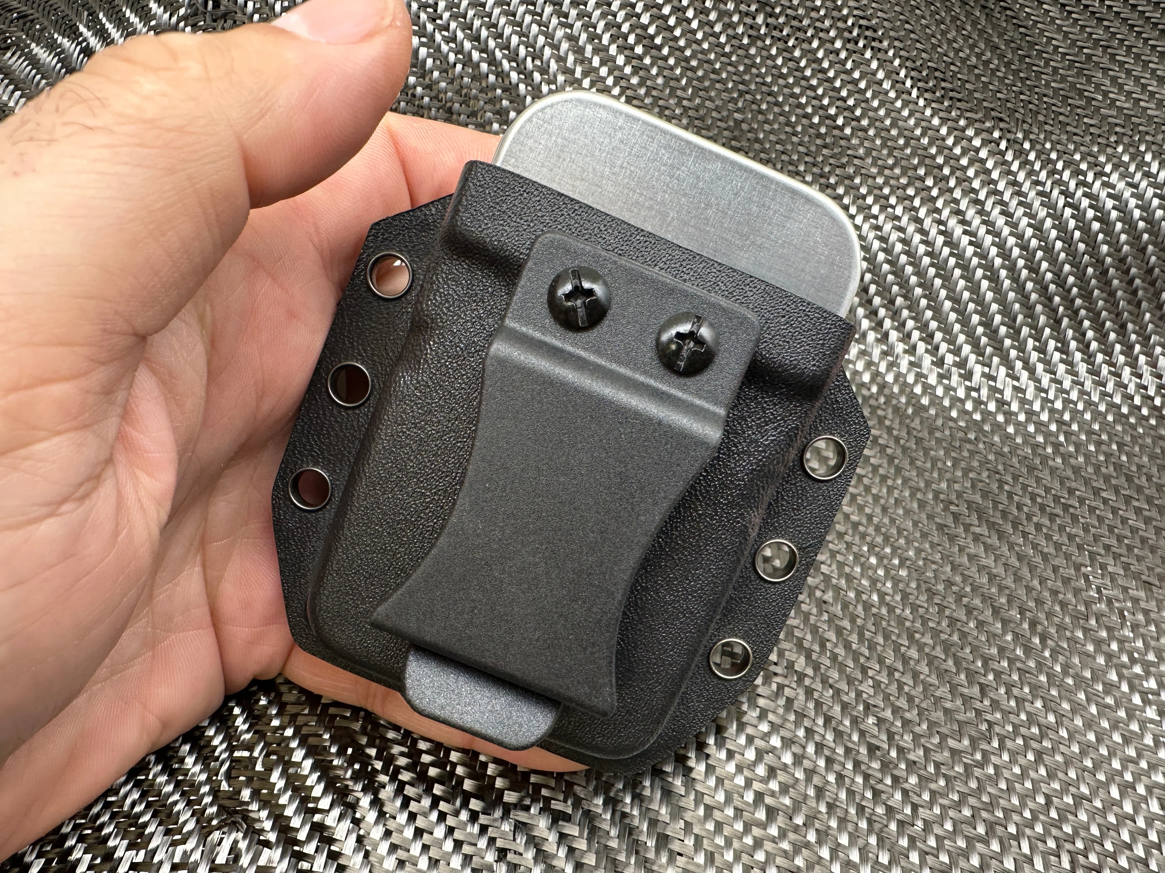 Kydex Belt Holster For Industrial Strength Tin - Image 2
