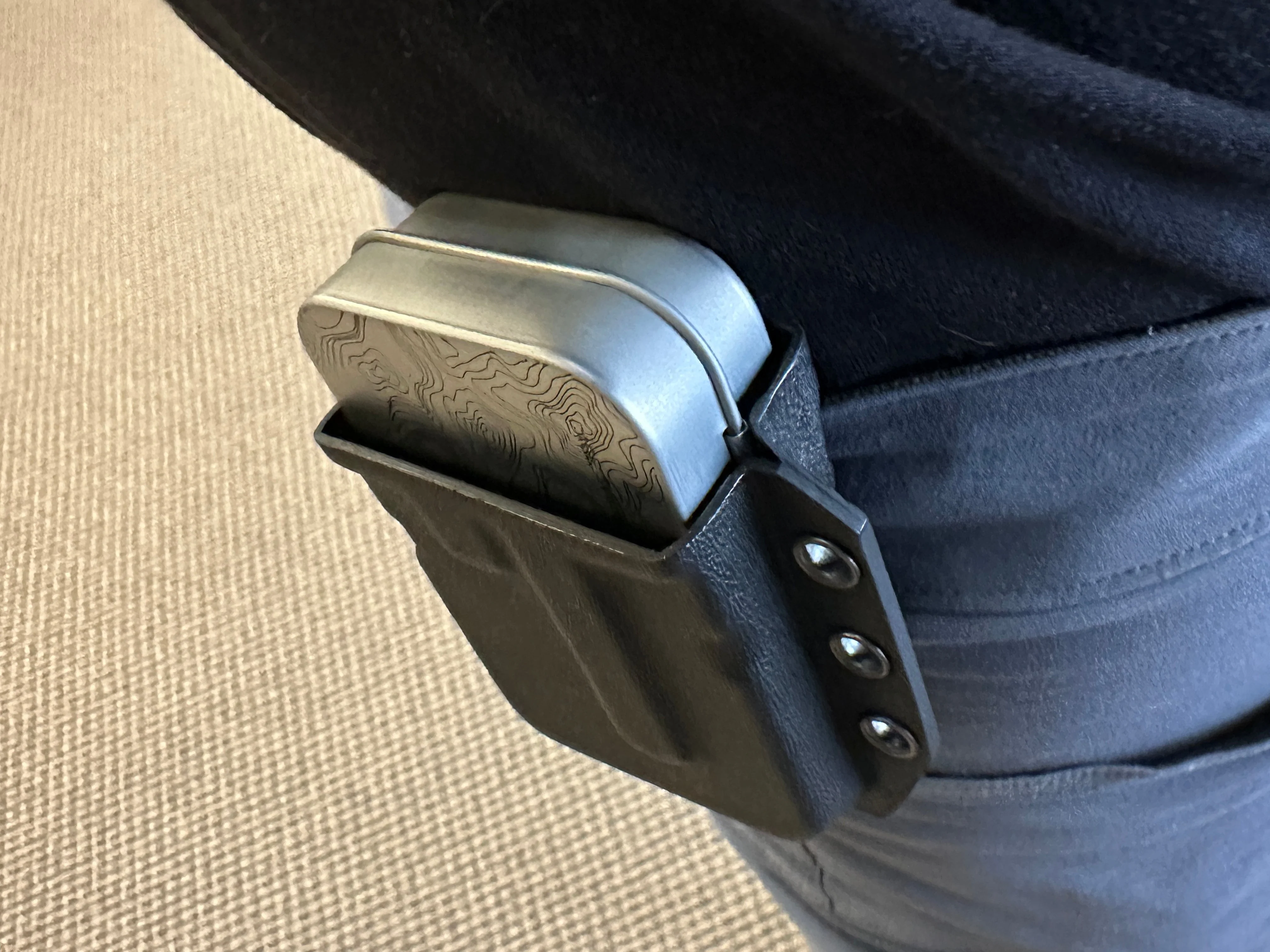 Kydex Belt Holster For Industrial Strength Tin - Image 6
