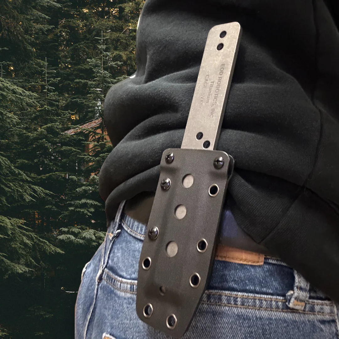 Kydex Combo - Molded Sheath + Adjustable Belt Lock for EOD Breacher Bar V2 - Image 6