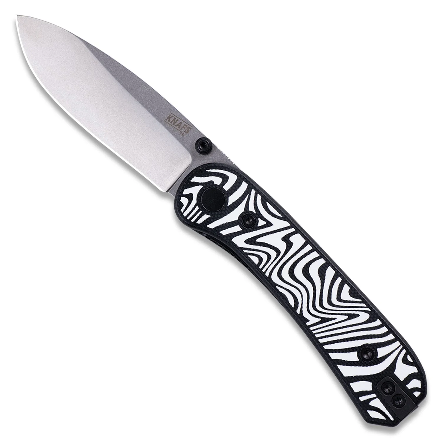 Lander 1 Knife Scales - Zebra Print G10 - Image 3