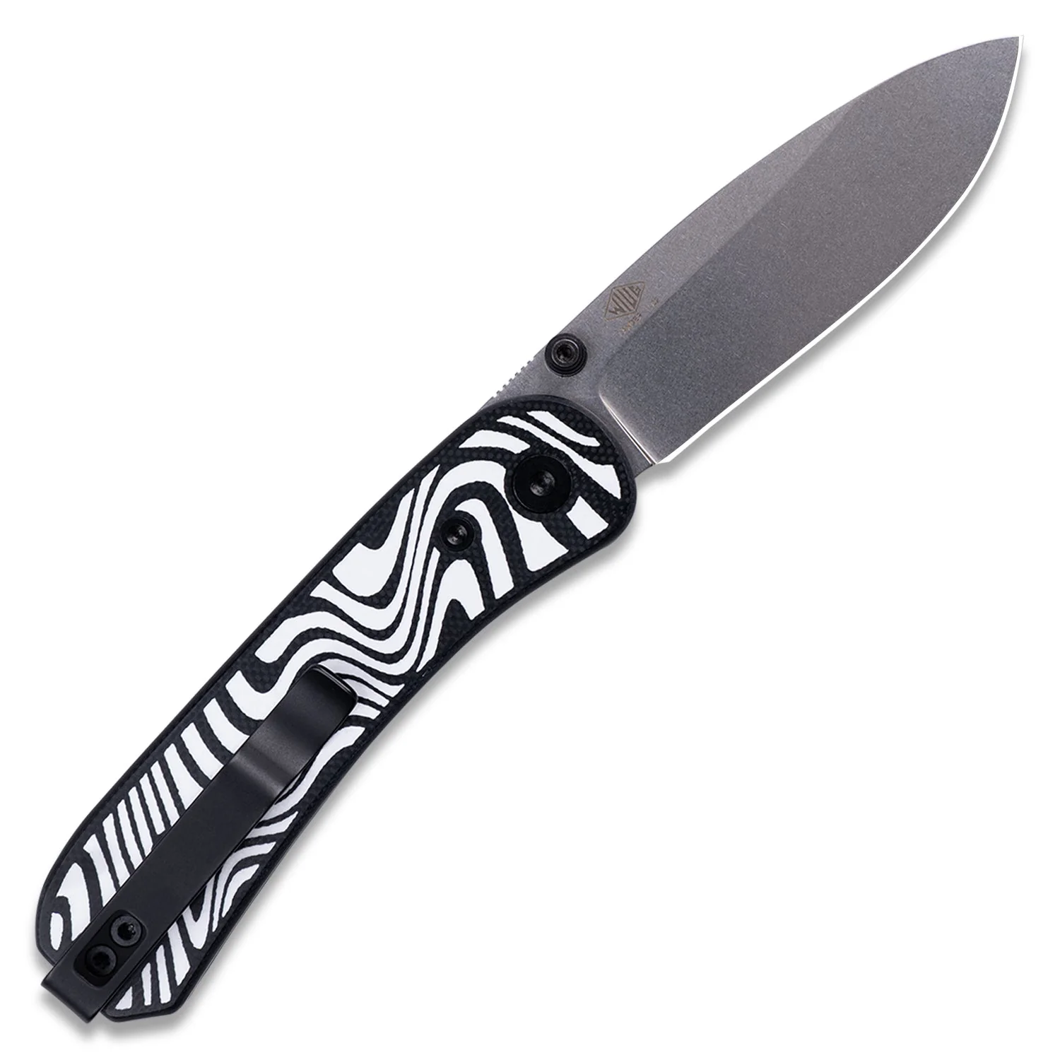 Lander 1 Knife Scales - Zebra Print G10 - Image 4