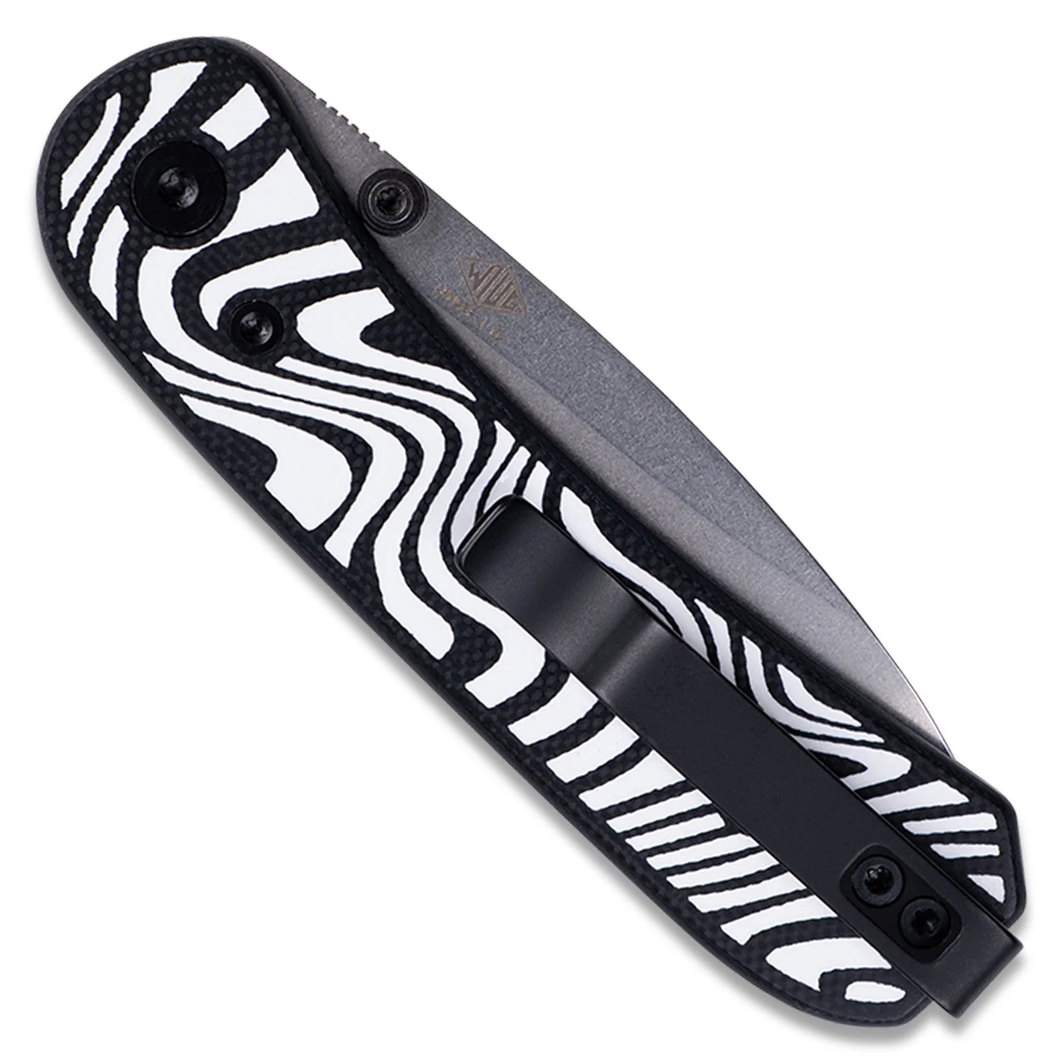 Lander 1 Knife Scales - Zebra Print G10 - Image 5