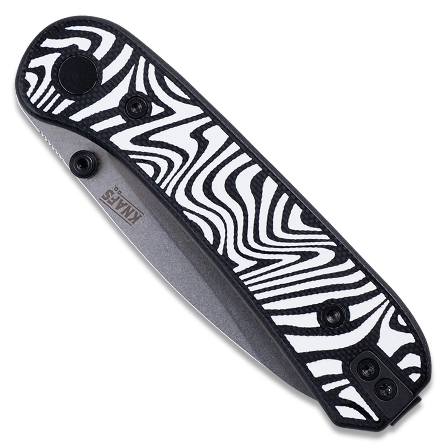 Lander 1 Knife Scales - Zebra Print G10 - Image 6
