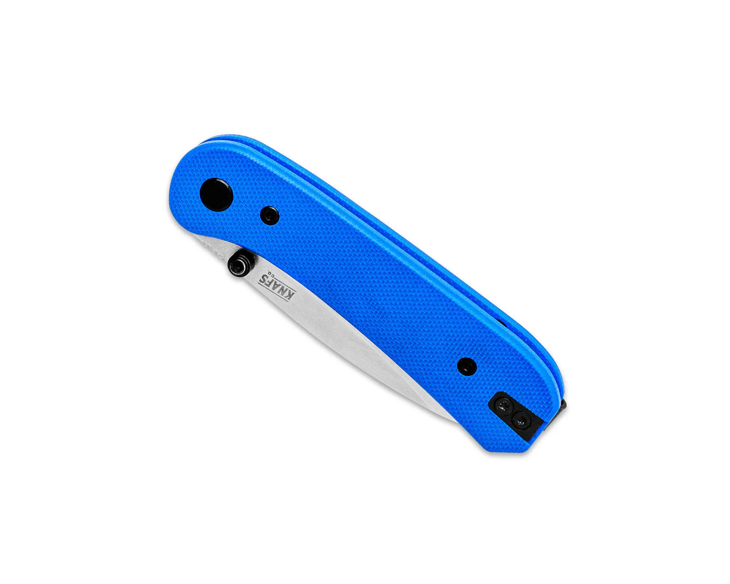 Lander 1 Pocket Knife - Blue G10 - D2 - Image 3