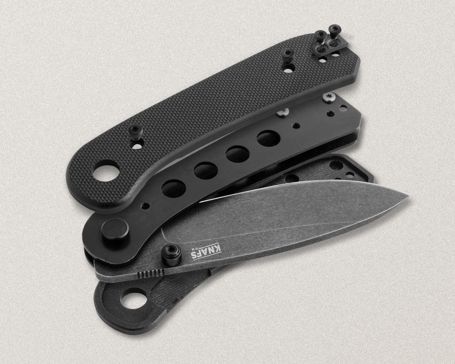 Lander 1 Pocket Knife - Blue G10 - D2 - Image 6