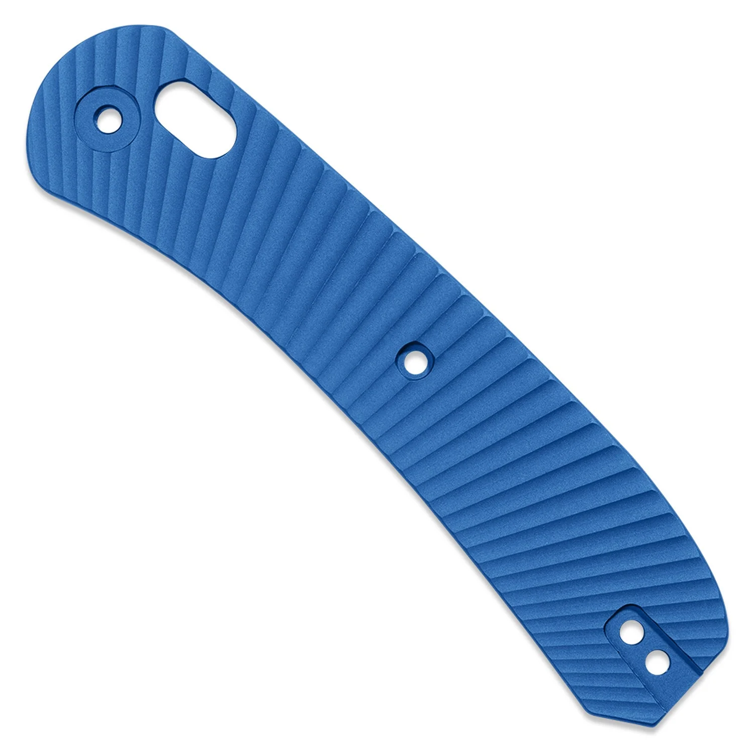 Lander 2 Knife Scales - Aluminum Solar Flare - Blue - Image 5