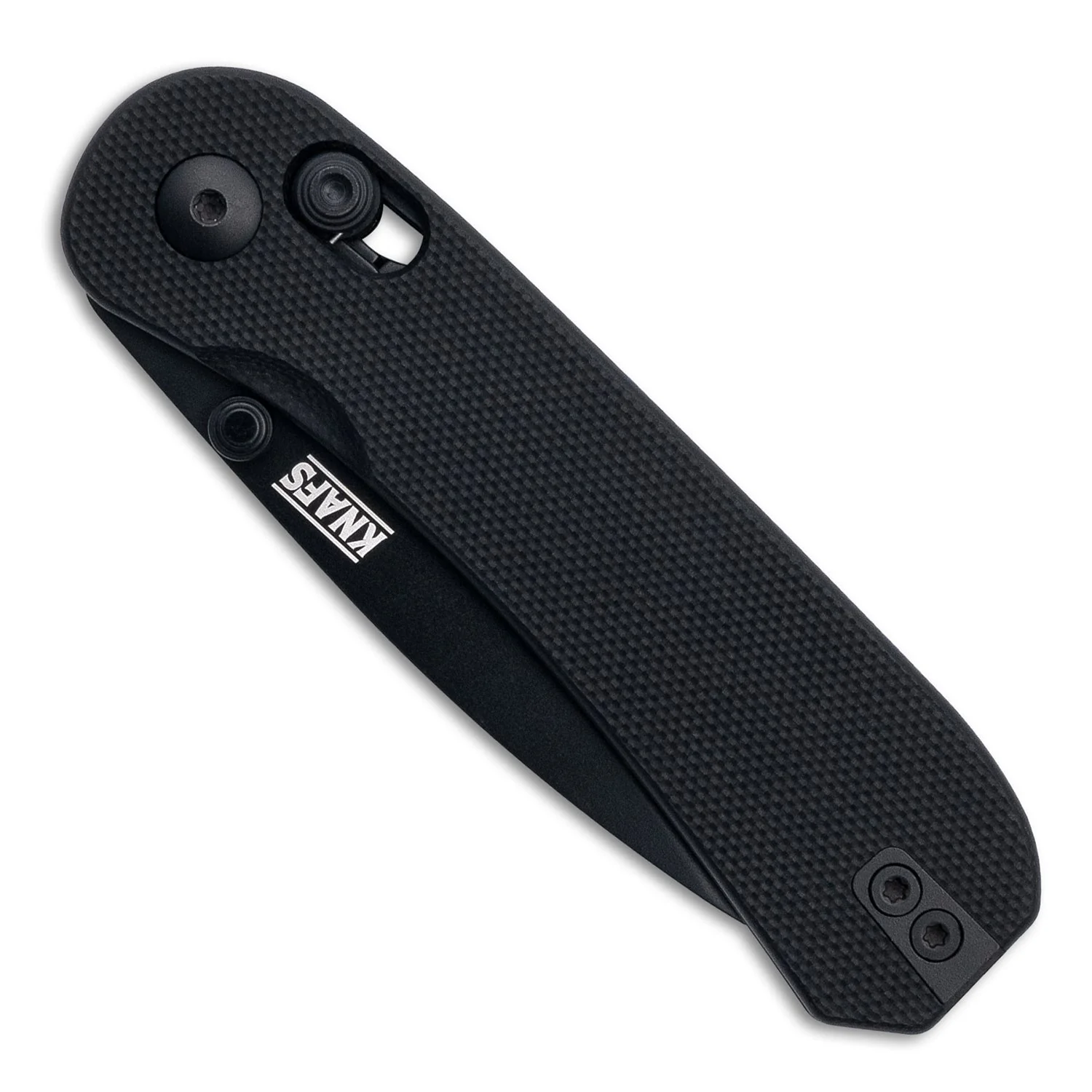 Lander 3 Pocket Knife - Black G10 - Clutch Lock - Image 3