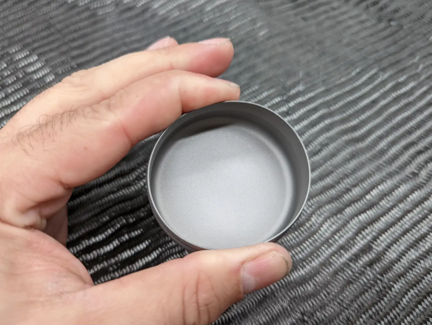 Large Ultralite Titanium Press Fit Capsule - Image 3