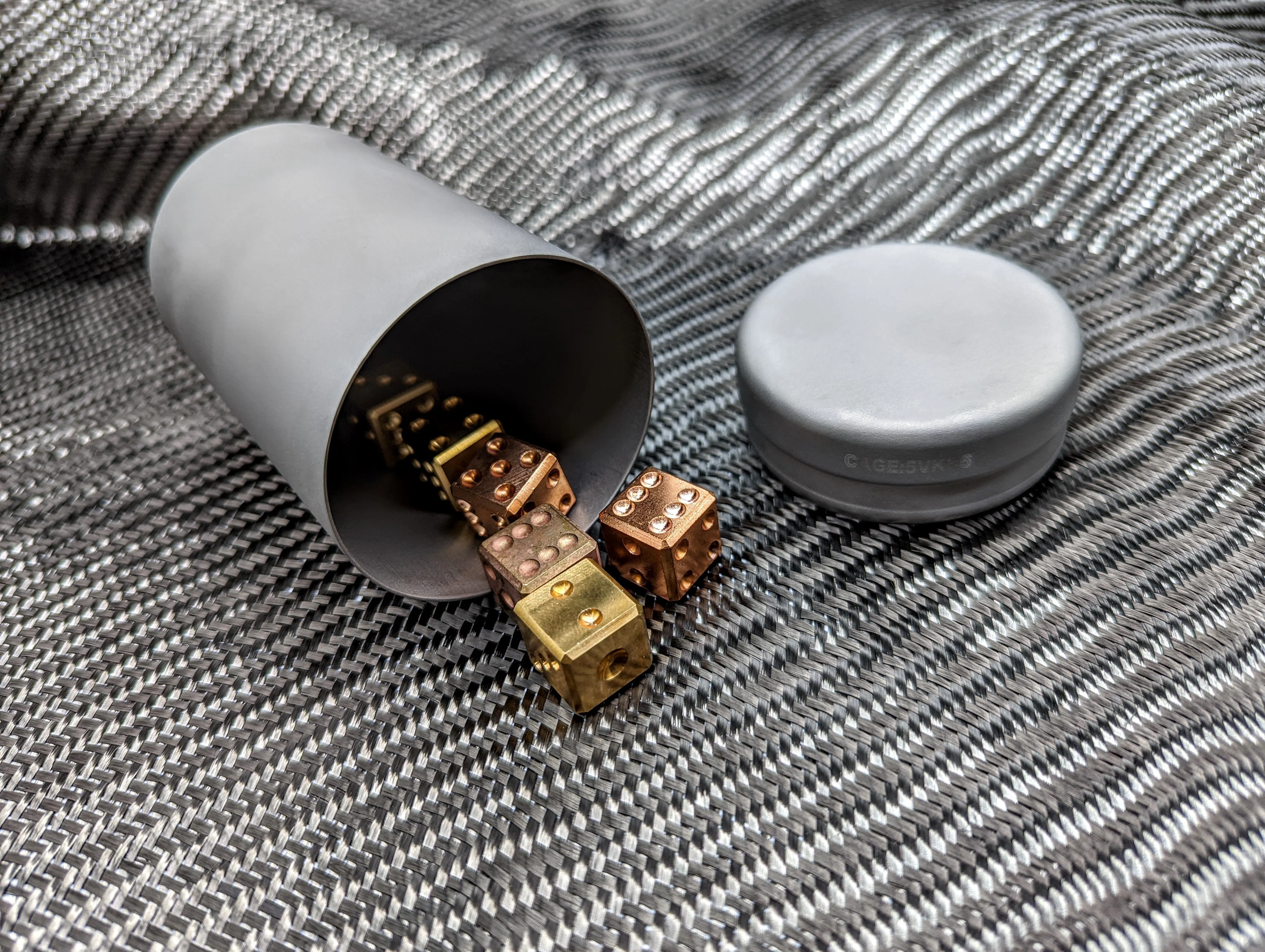 Large Ultralite Titanium Press Fit Capsule - Image 4