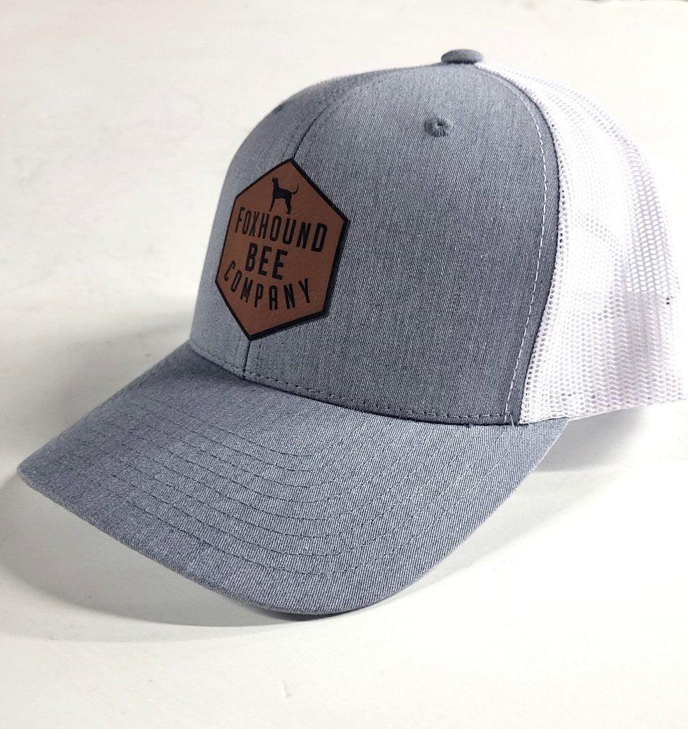 Leather Patch Trucker Hat - Image 3