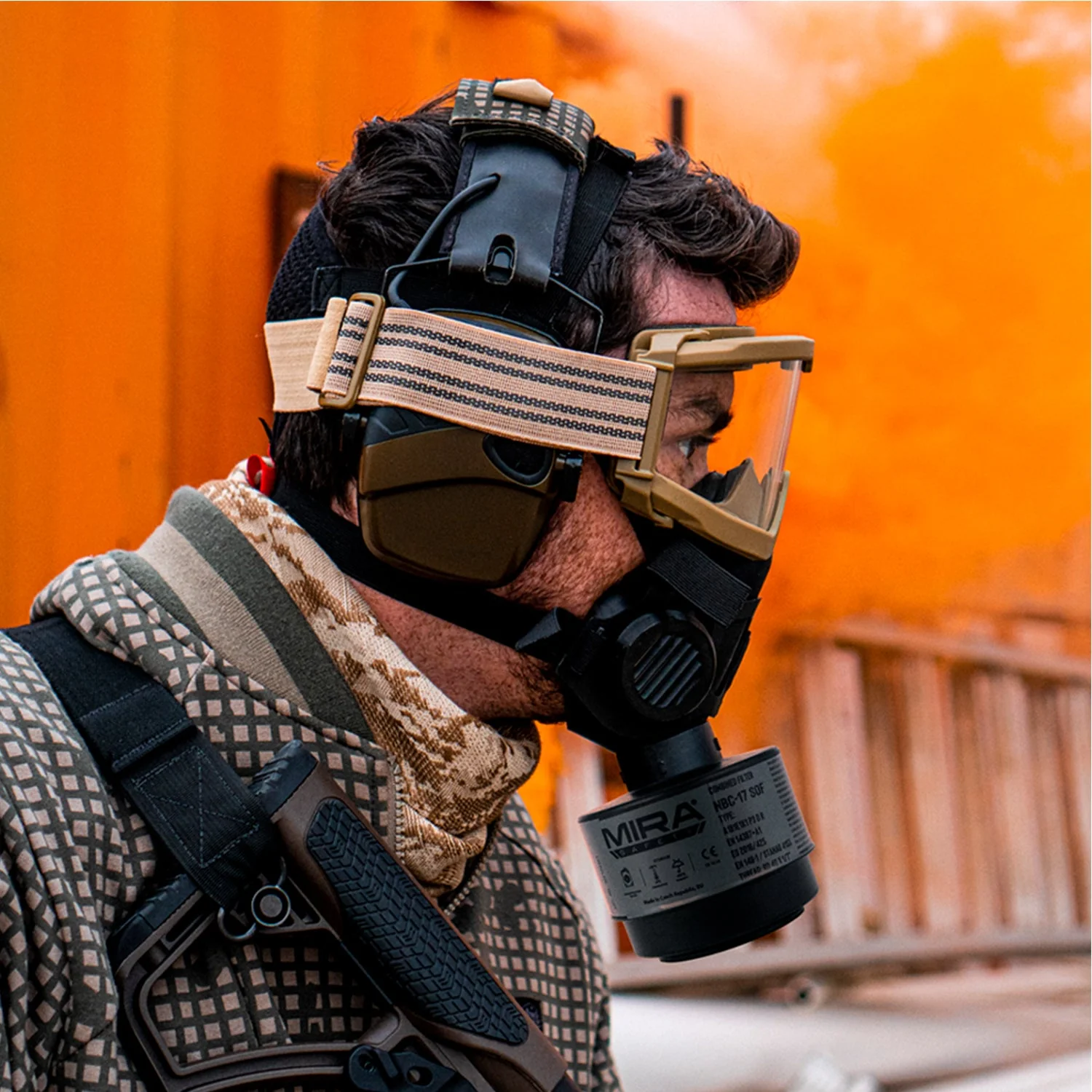 Lightweight CBRN Gas Mask Filter NBC-17 SOF 40mm Thread - 10 Year Shelf Life - Image 5