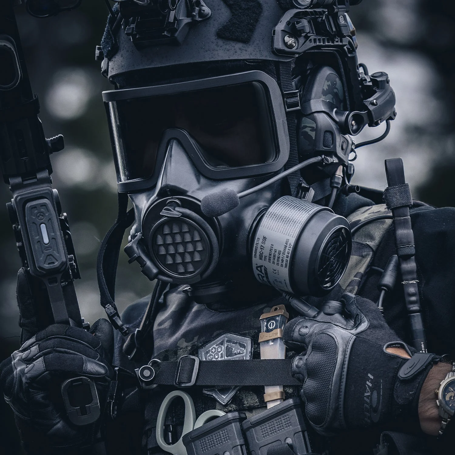Lightweight CBRN Gas Mask Filter NBC-17 SOF 40mm Thread - 10 Year Shelf Life - Image 7