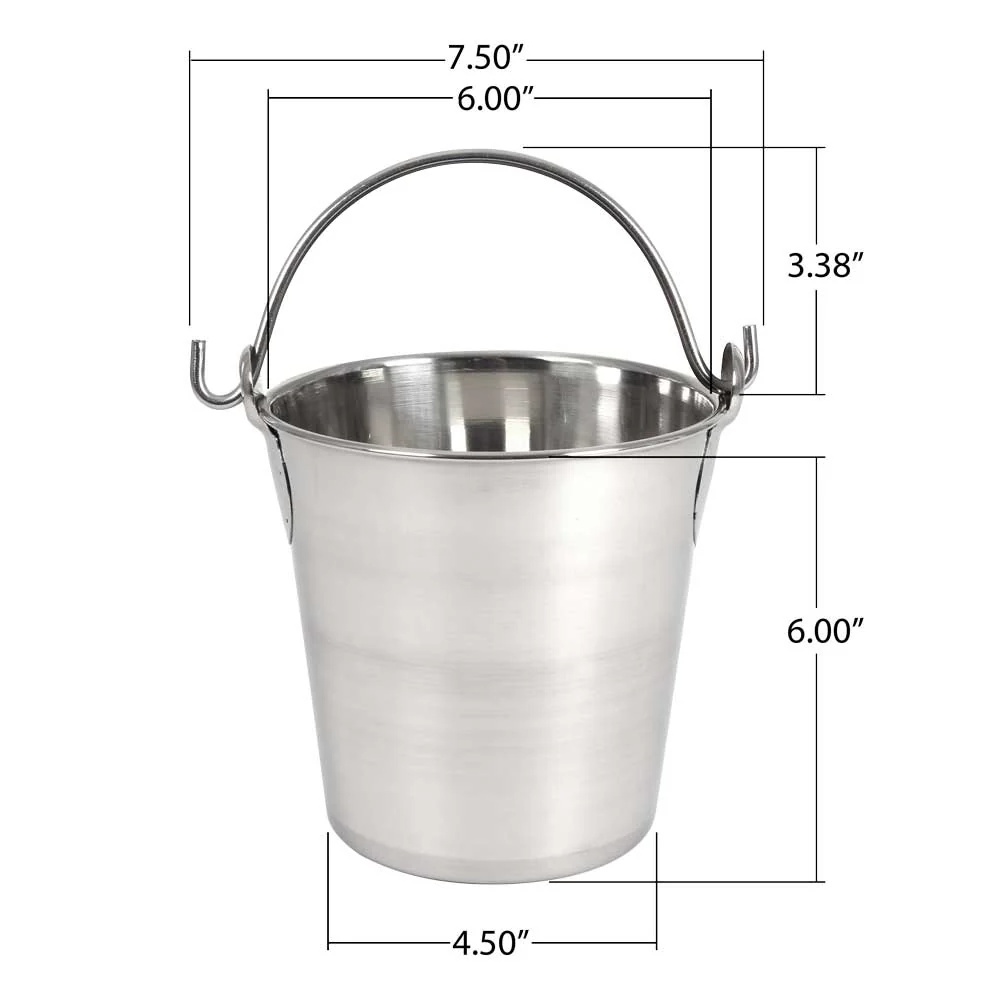 LINDY'S 2-qt Stainless Steel Pail - Image 4
