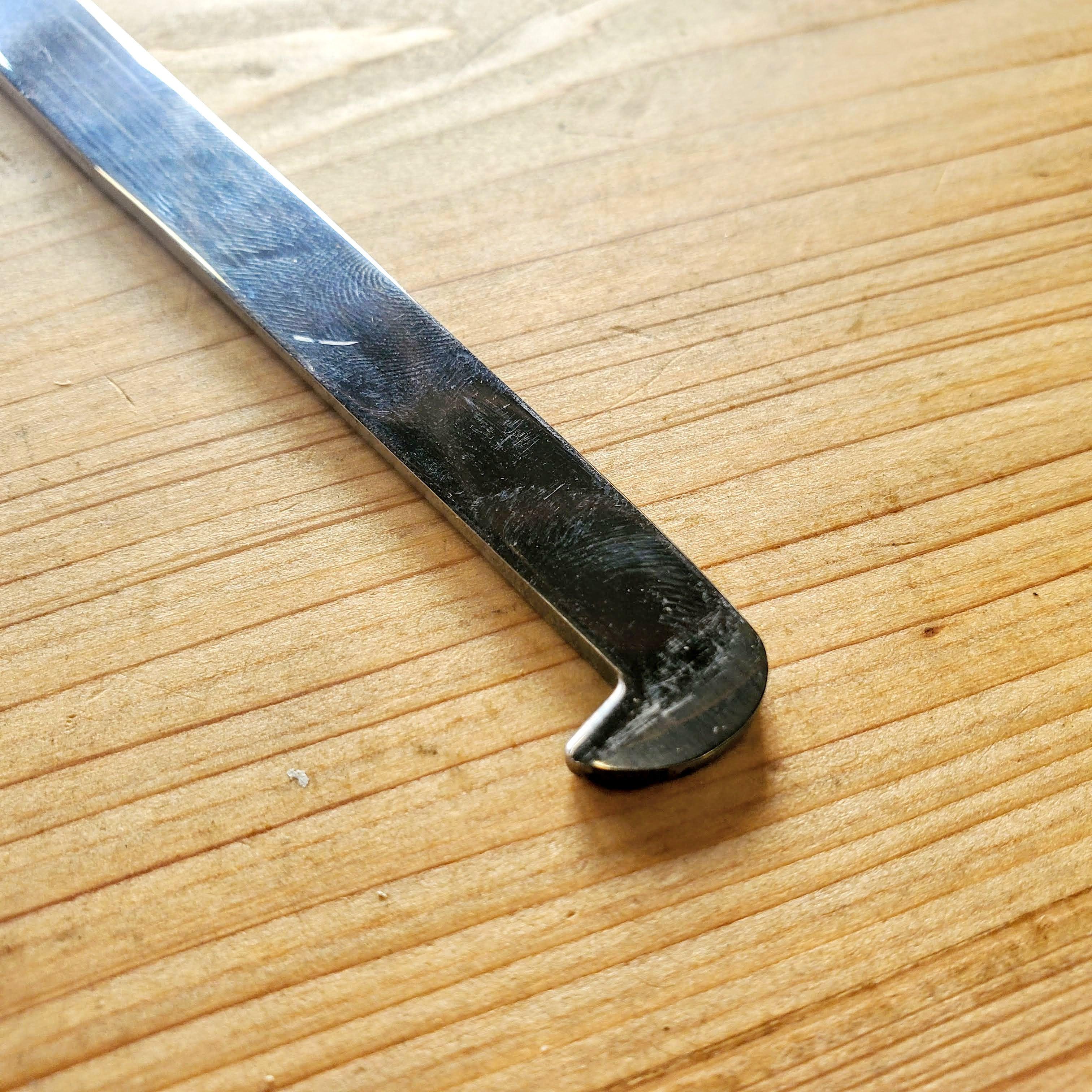 Long Silver Hive Tool with Mini Hook - Image 5