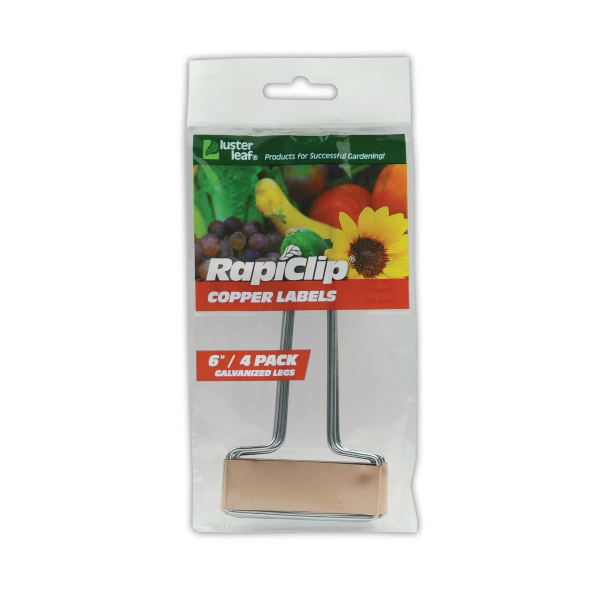 Luster Leaf Rapiclip Premium 6" Plant Labels |Copper or Zinc - Image 2