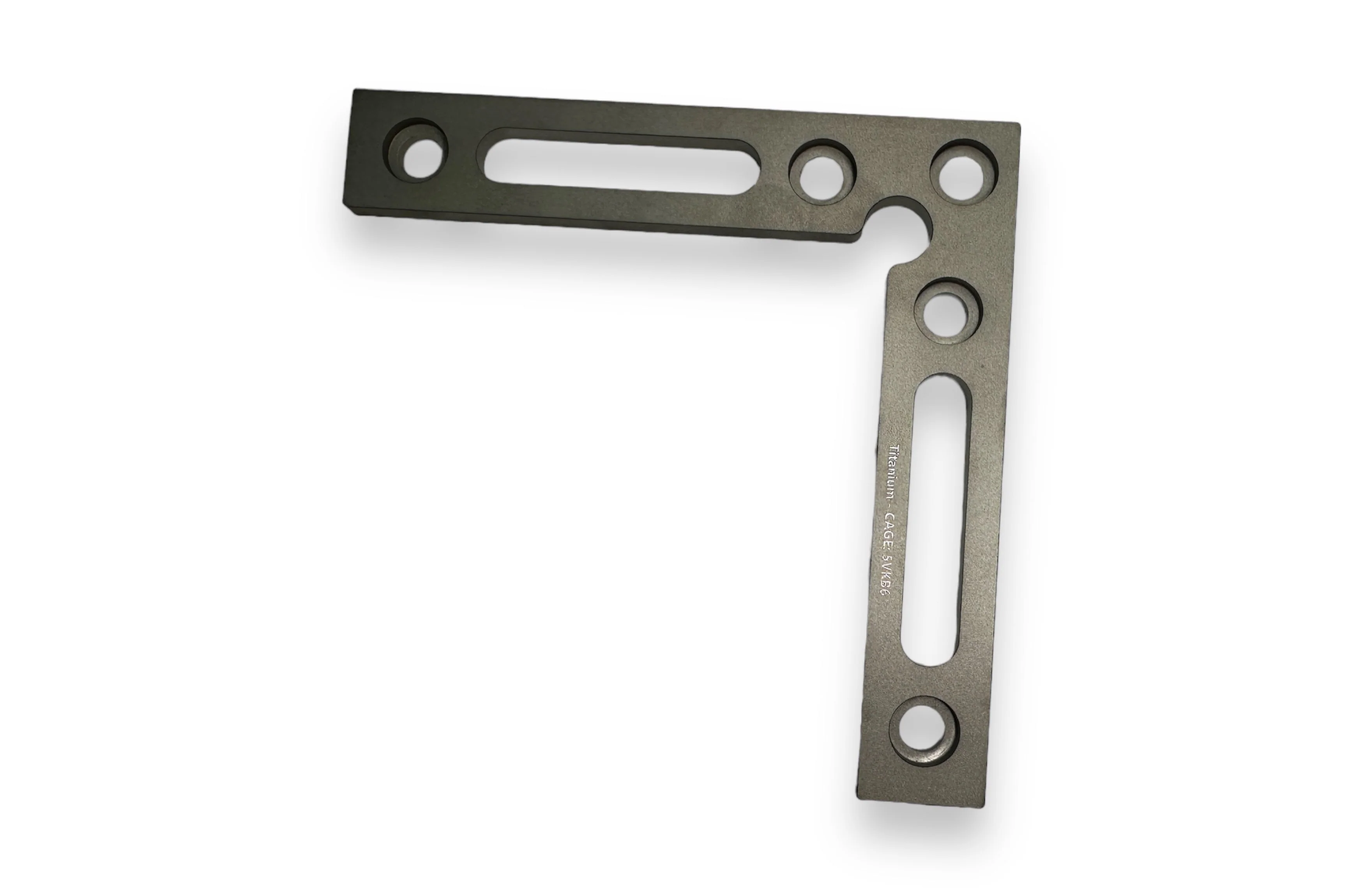 Machined L Square Ruler - Indestructible Titanium - Image 4