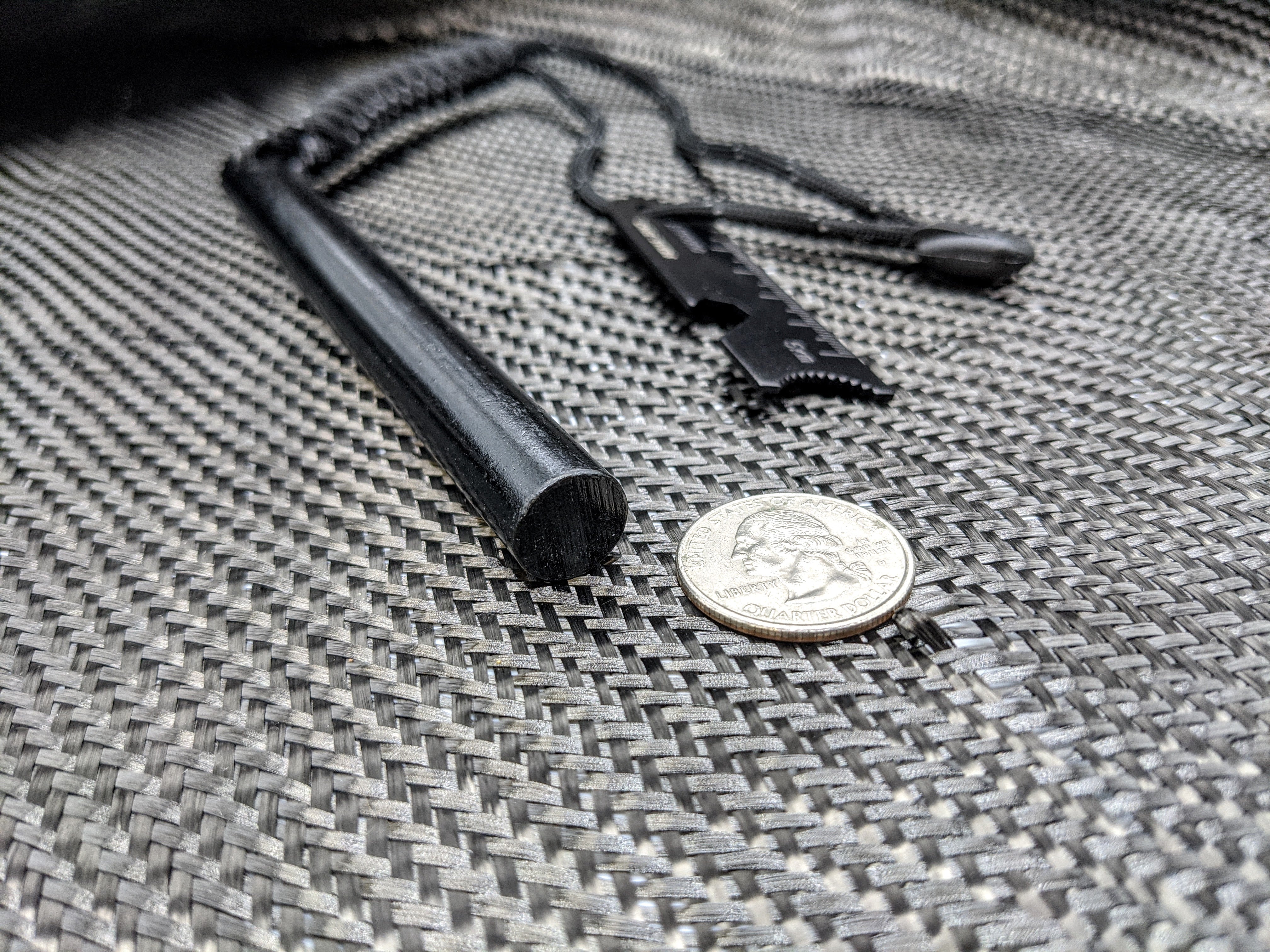 Massive Ferrocerium Rod + Striker With Storage Vault - Image 5