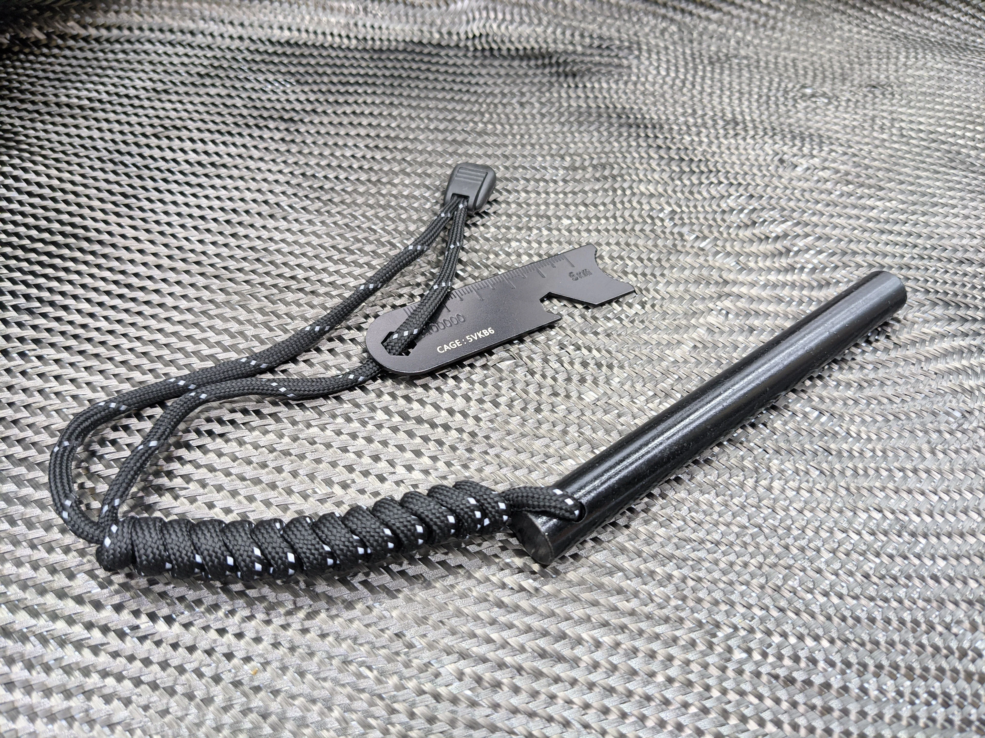 Massive Ferrocerium Rod + Striker With Storage Vault - Image 8