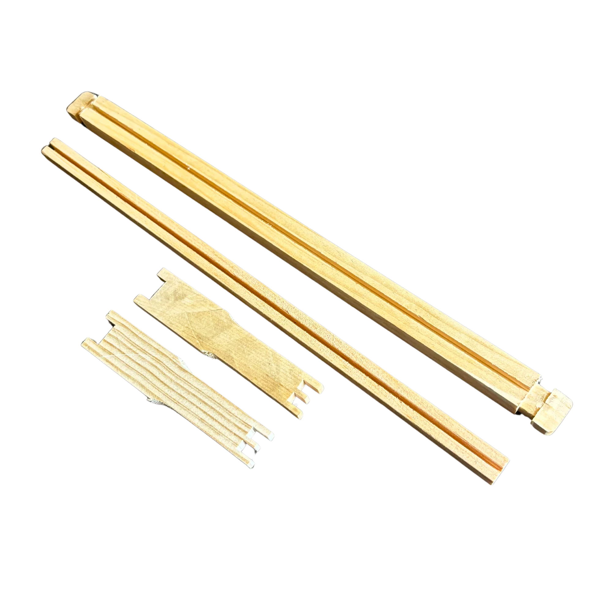 Medium 6 1/4-Inch Langstroth Frame, Grooved Top / Grooved Bottom - Image 2