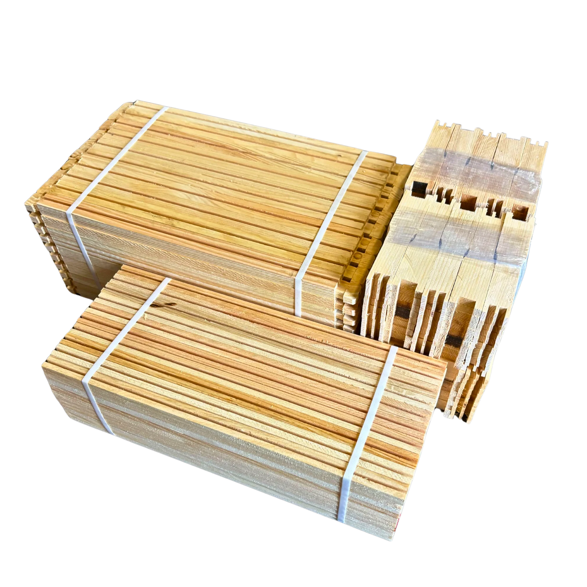 Medium 6 1/4-Inch Langstroth Frame, Grooved Top / Grooved Bottom - Image 4
