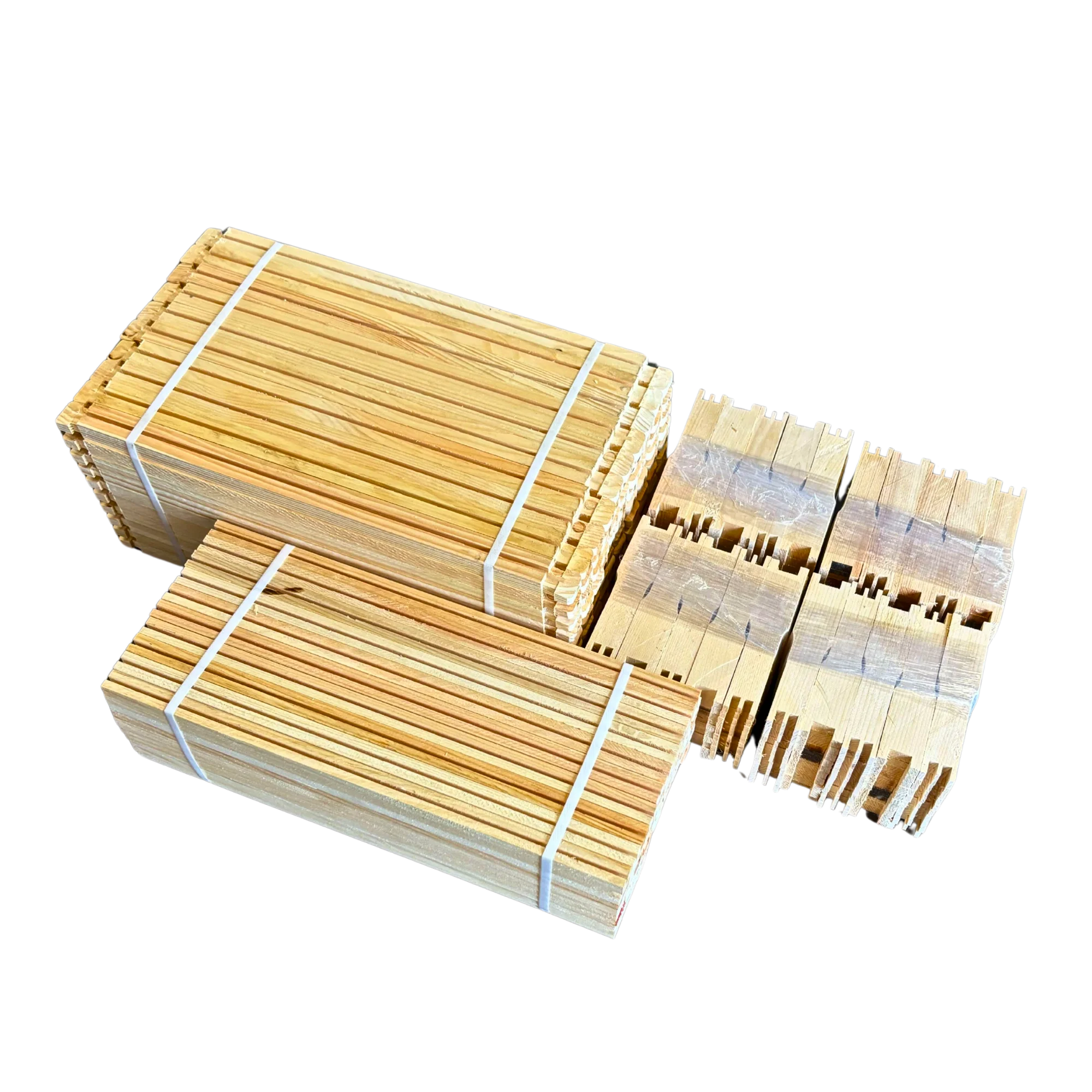Medium 6 1/4-Inch Langstroth Frame, Grooved Top / Grooved Bottom - Image 5