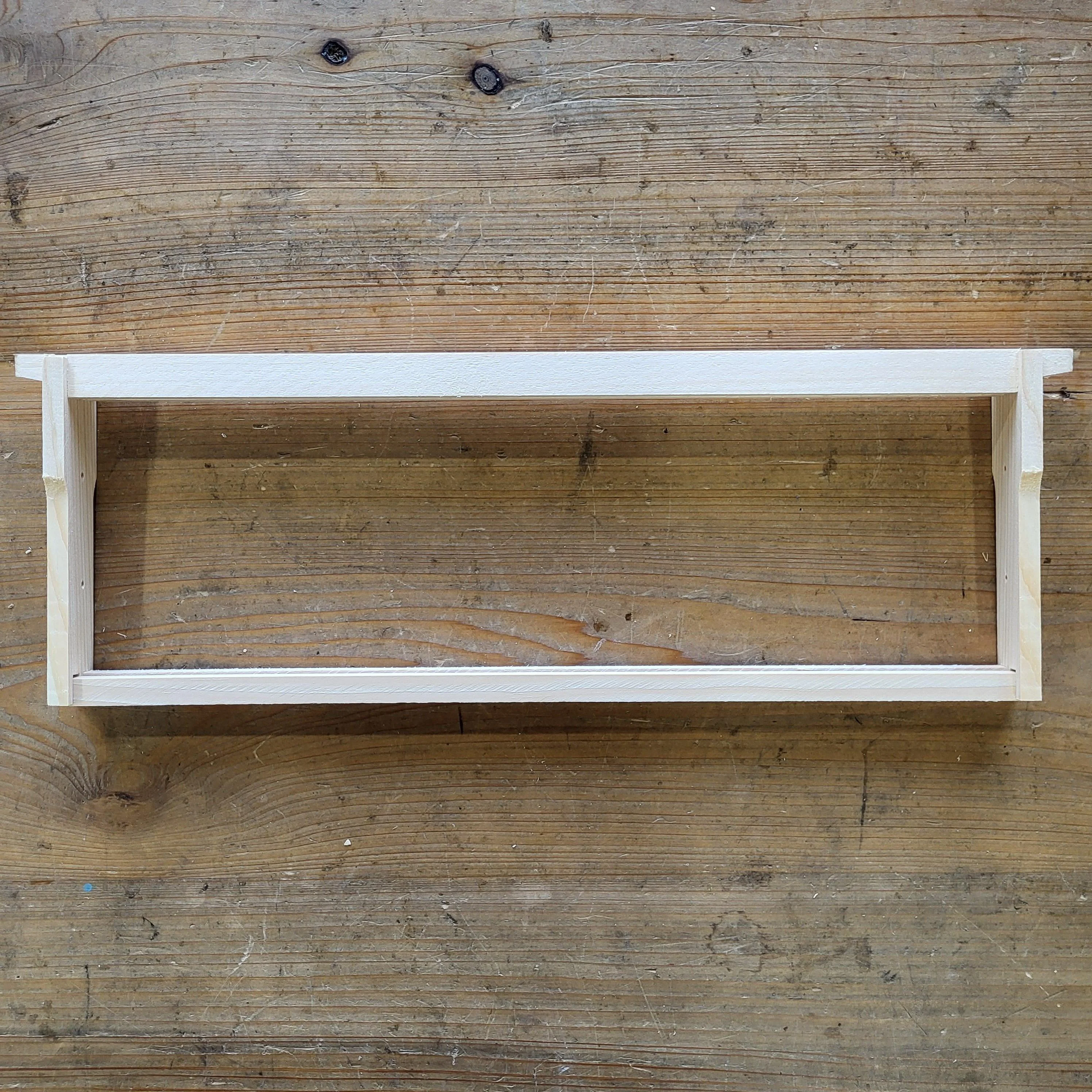 Medium 6 1/4 Inch Langstroth Frame, Wedged Top / Split Bottom with Holes - Image 4