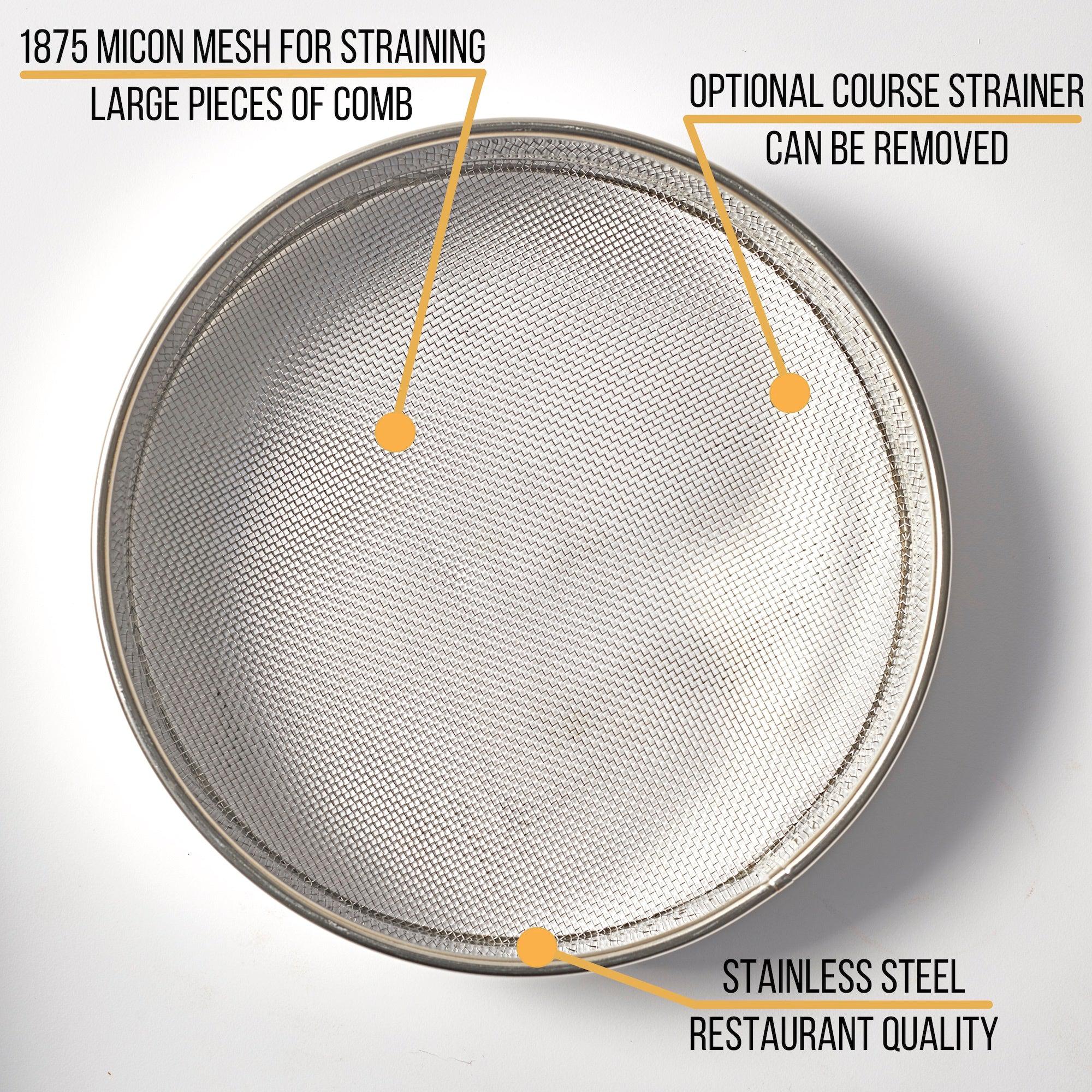 Metal Double Honey Strainer - Image 4