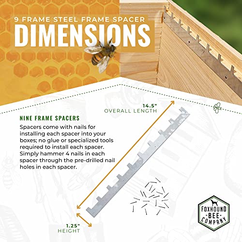 Metal Frame Spacers for 9-Frames - Image 4